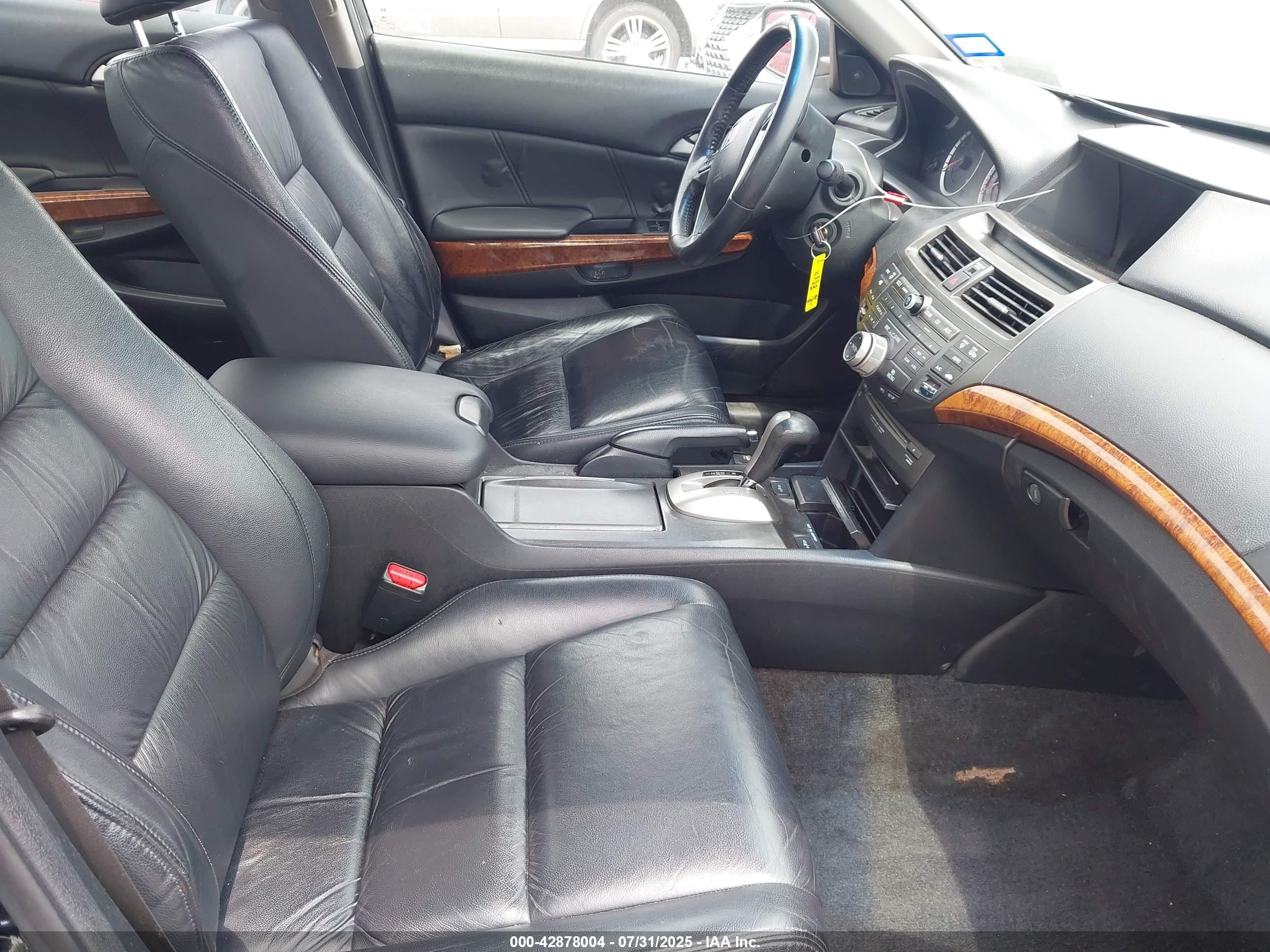 2012 Honda Accord 3.5 Ex-l Black vin: 1HGCP3F8XCA034874