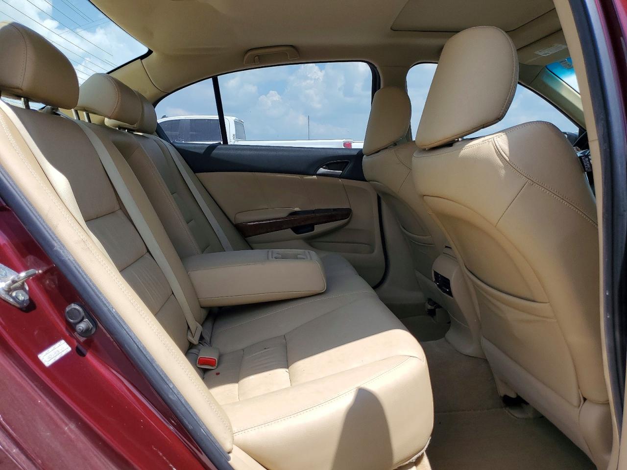 2012 Honda Accord Exl Maroon vin: 1HGCP3F8XCA036270