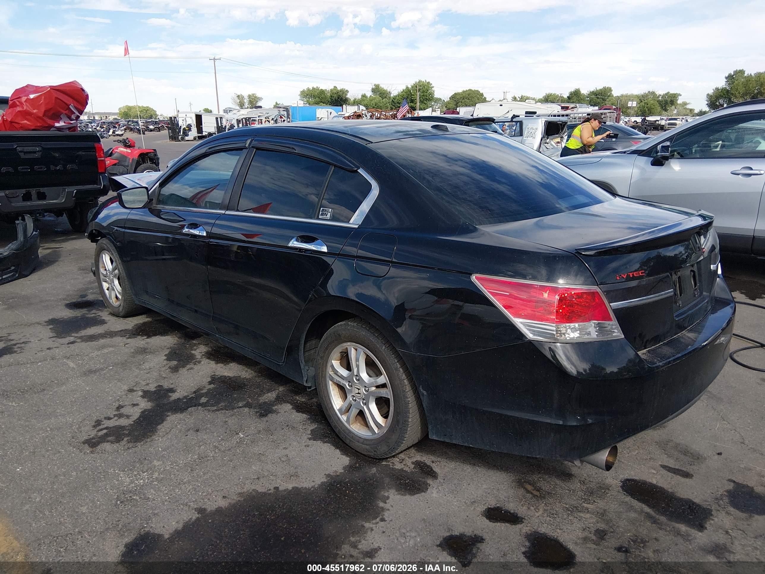 2012 Honda Accord 3.5 Ex-l Черный vin: 1HGCP3F8XCA037113
