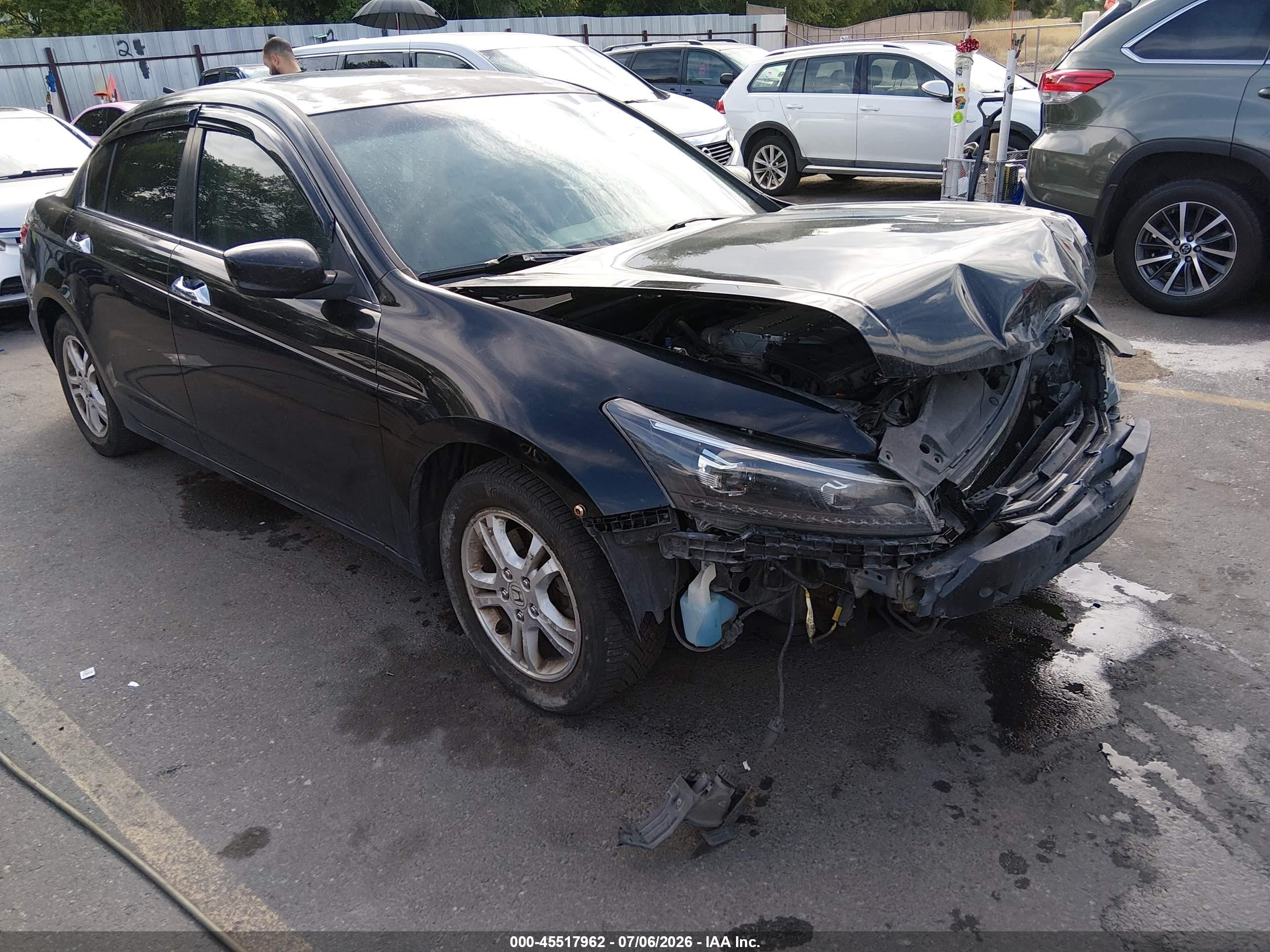 2012 Honda Accord 3.5 Ex-l Black vin: 1HGCP3F8XCA037113