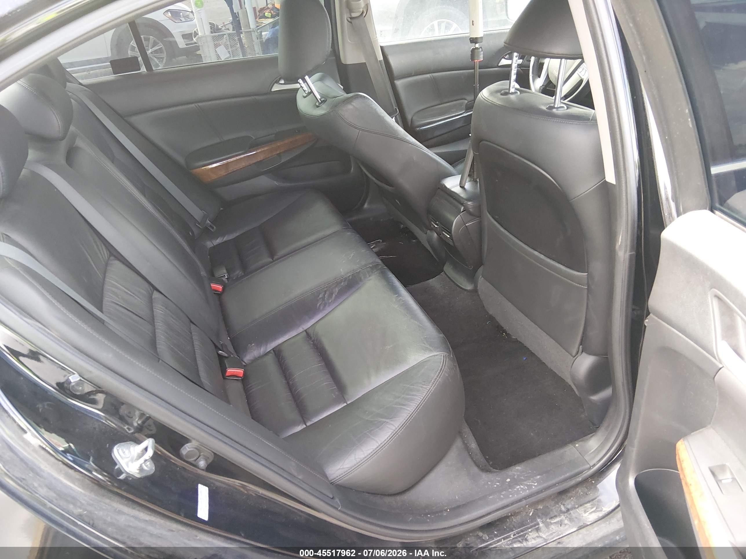 2012 Honda Accord 3.5 Ex-l Черный vin: 1HGCP3F8XCA037113
