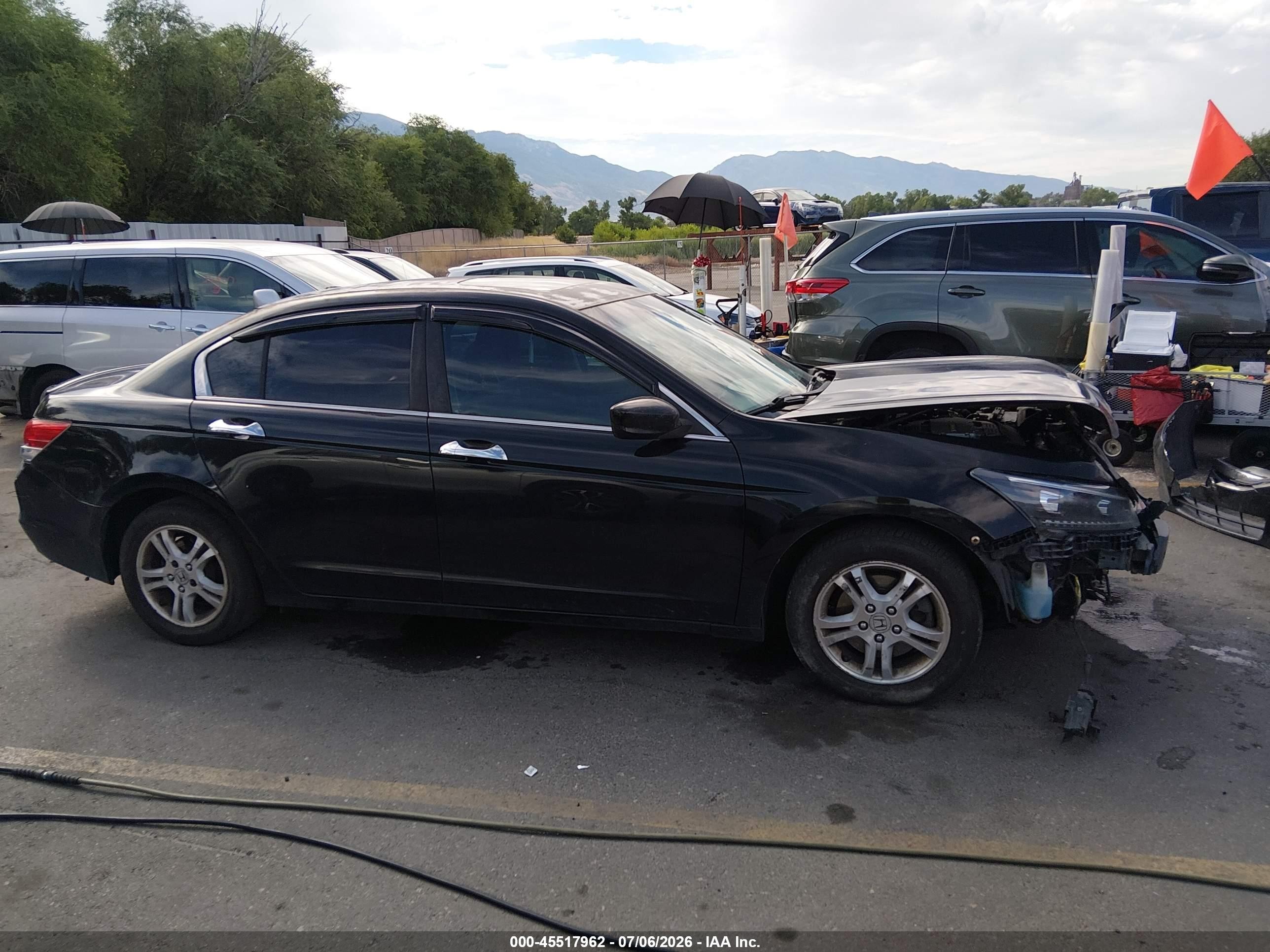 2012 Honda Accord 3.5 Ex-l Черный vin: 1HGCP3F8XCA037113