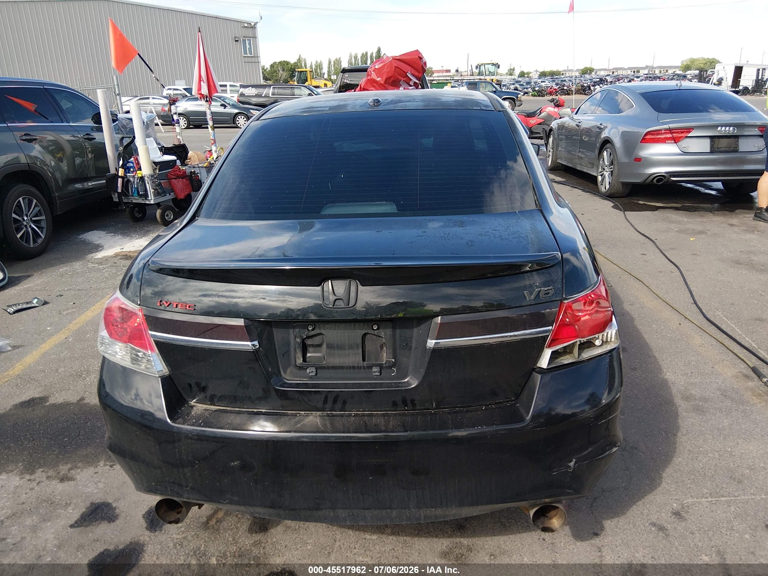 2012 Honda Accord 3.5 Ex-l Черный vin: 1HGCP3F8XCA037113