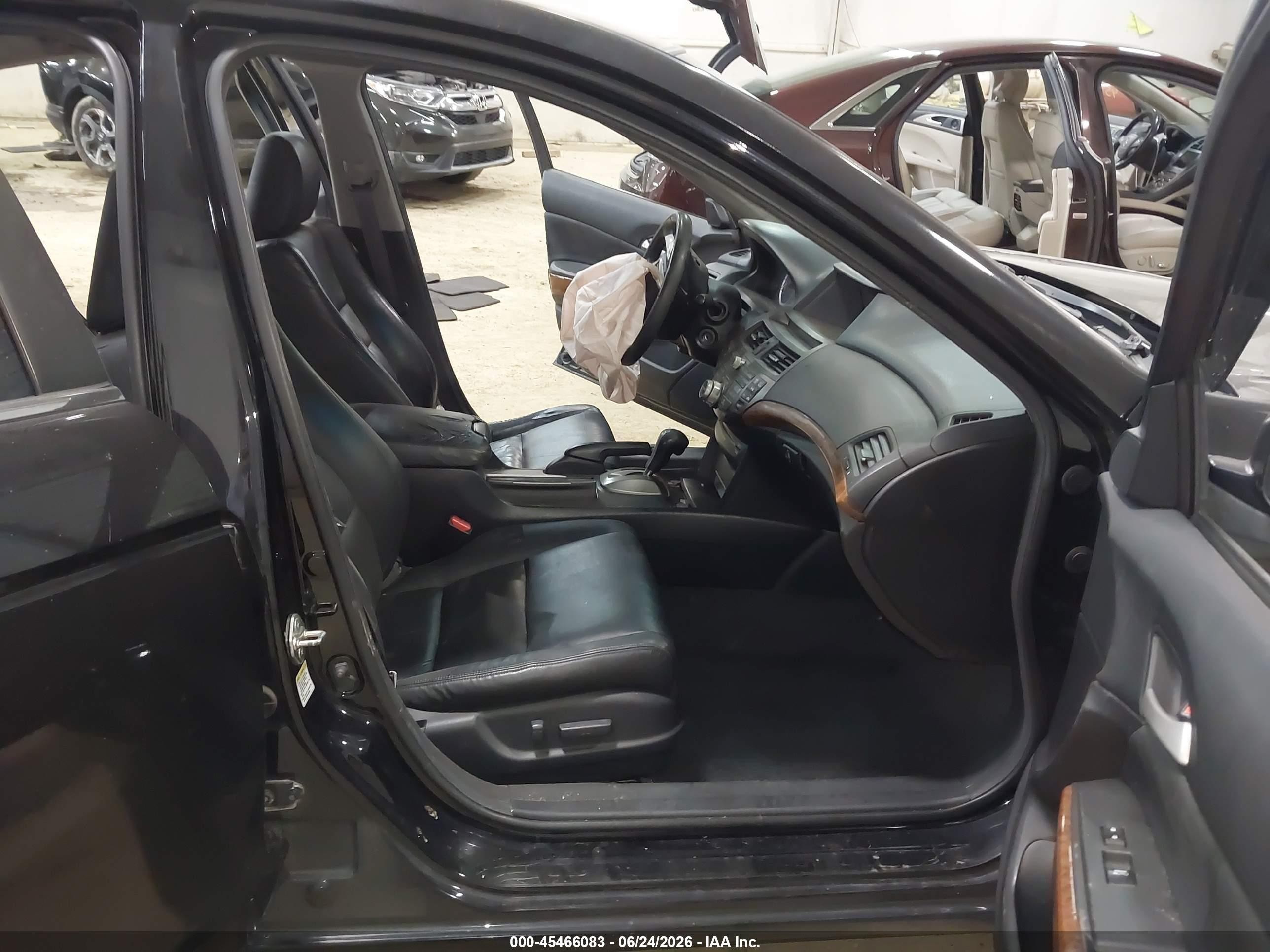 2012 Honda Accord 3.5 Ex-l Black vin: 1HGCP3F8XCA037340
