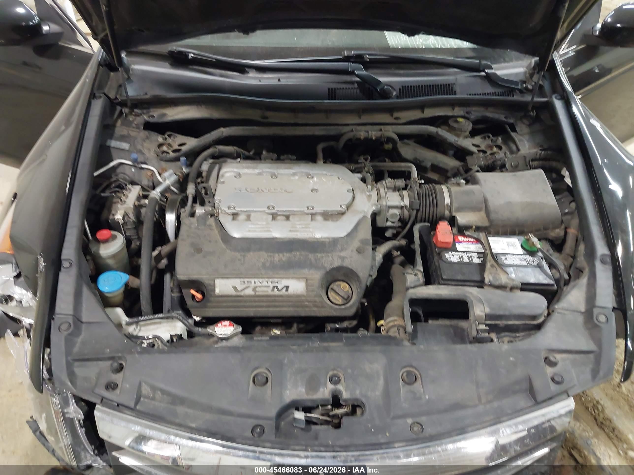 2012 Honda Accord 3.5 Ex-l Black vin: 1HGCP3F8XCA037340