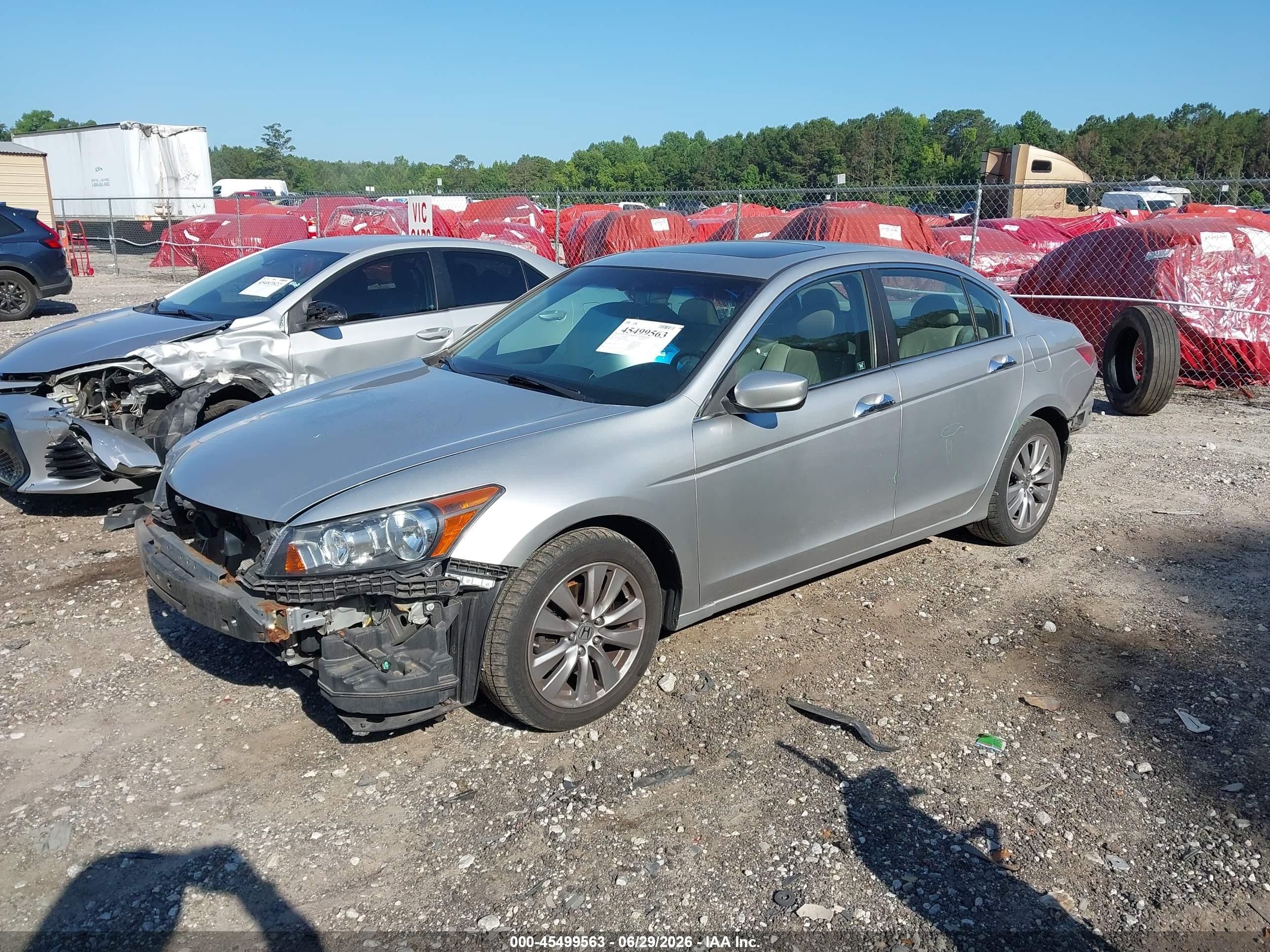 2012 Honda Accord 3.5 Ex-l Silver vin: 1HGCP3F8XCA038147