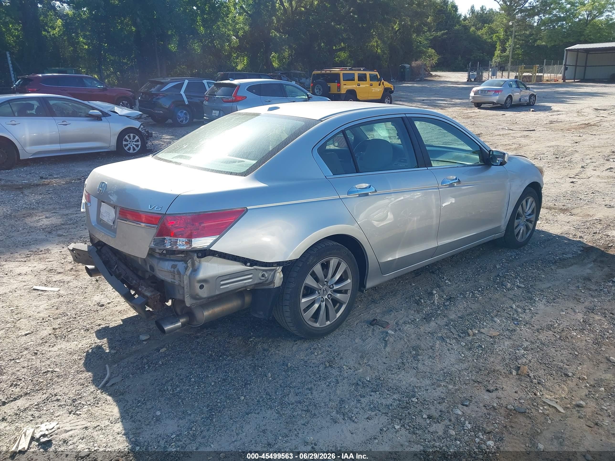 2012 Honda Accord 3.5 Ex-l Silver vin: 1HGCP3F8XCA038147