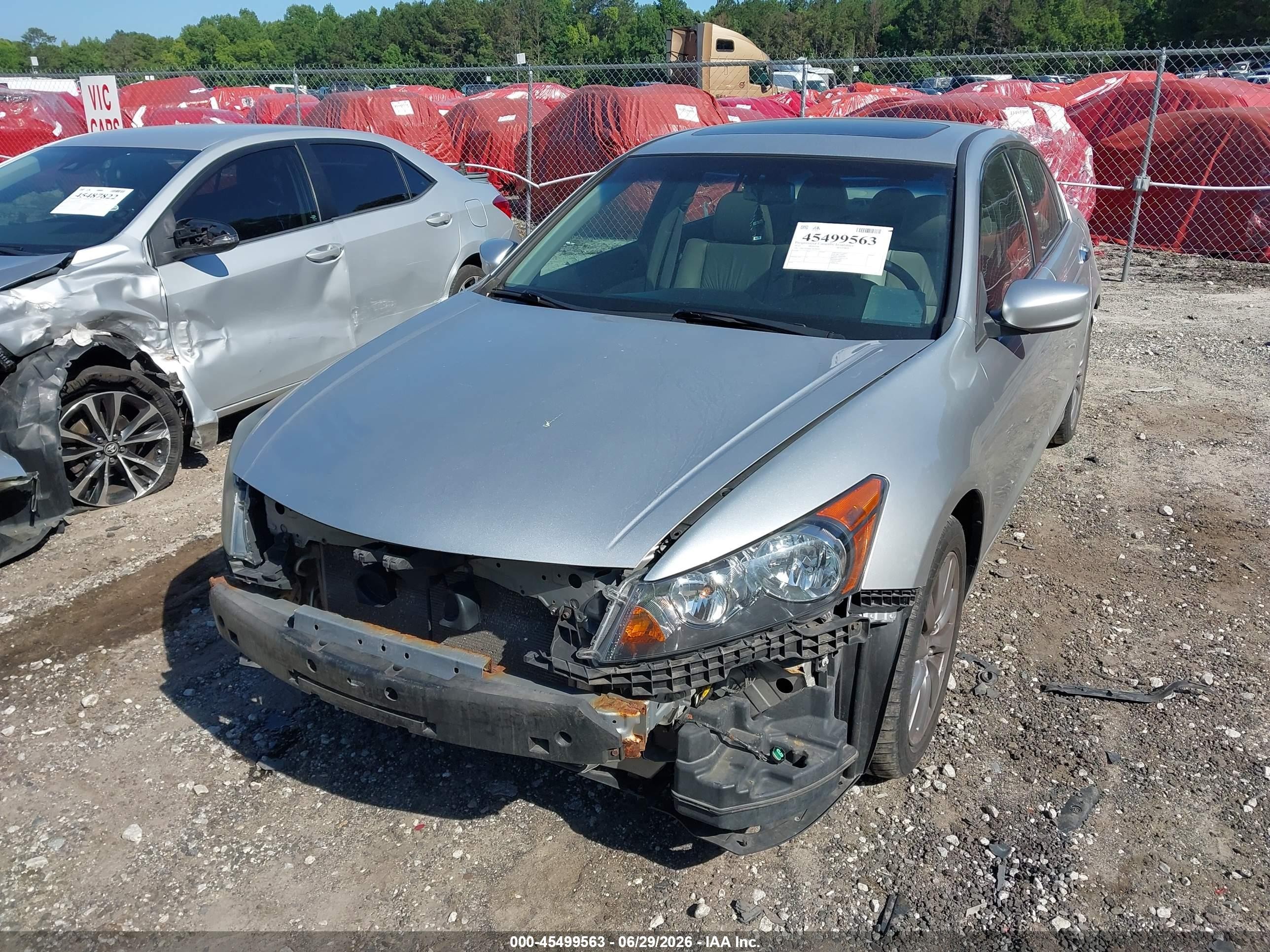 2012 Honda Accord 3.5 Ex-l Silver vin: 1HGCP3F8XCA038147