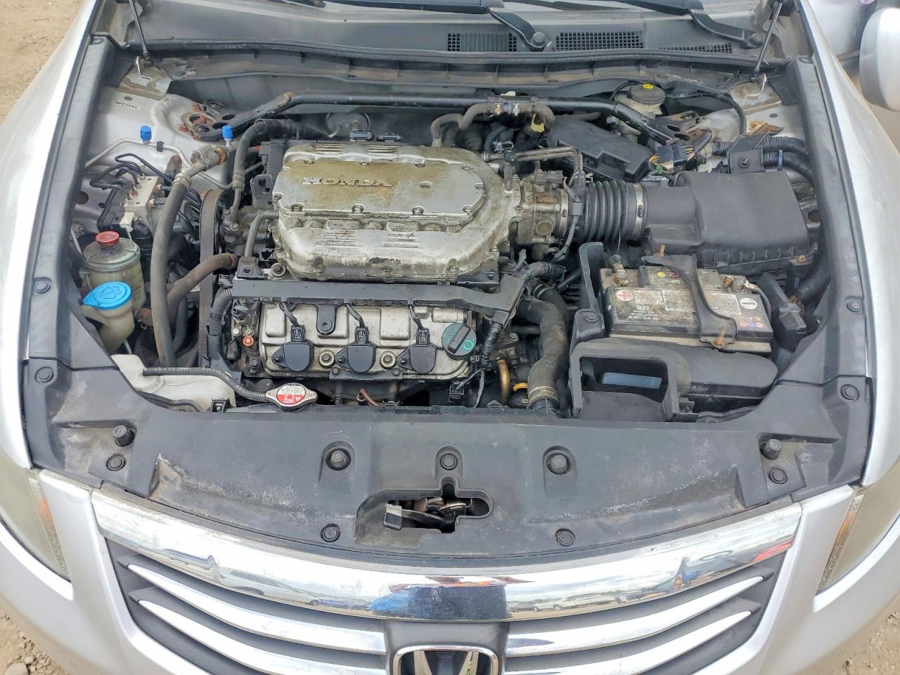 2012 Honda Accord Exl Silver vin: 1HGCP3F8XCA800764