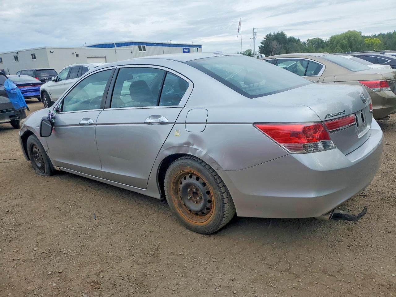 2012 Honda Accord Exl Silver vin: 1HGCP3F8XCA800764
