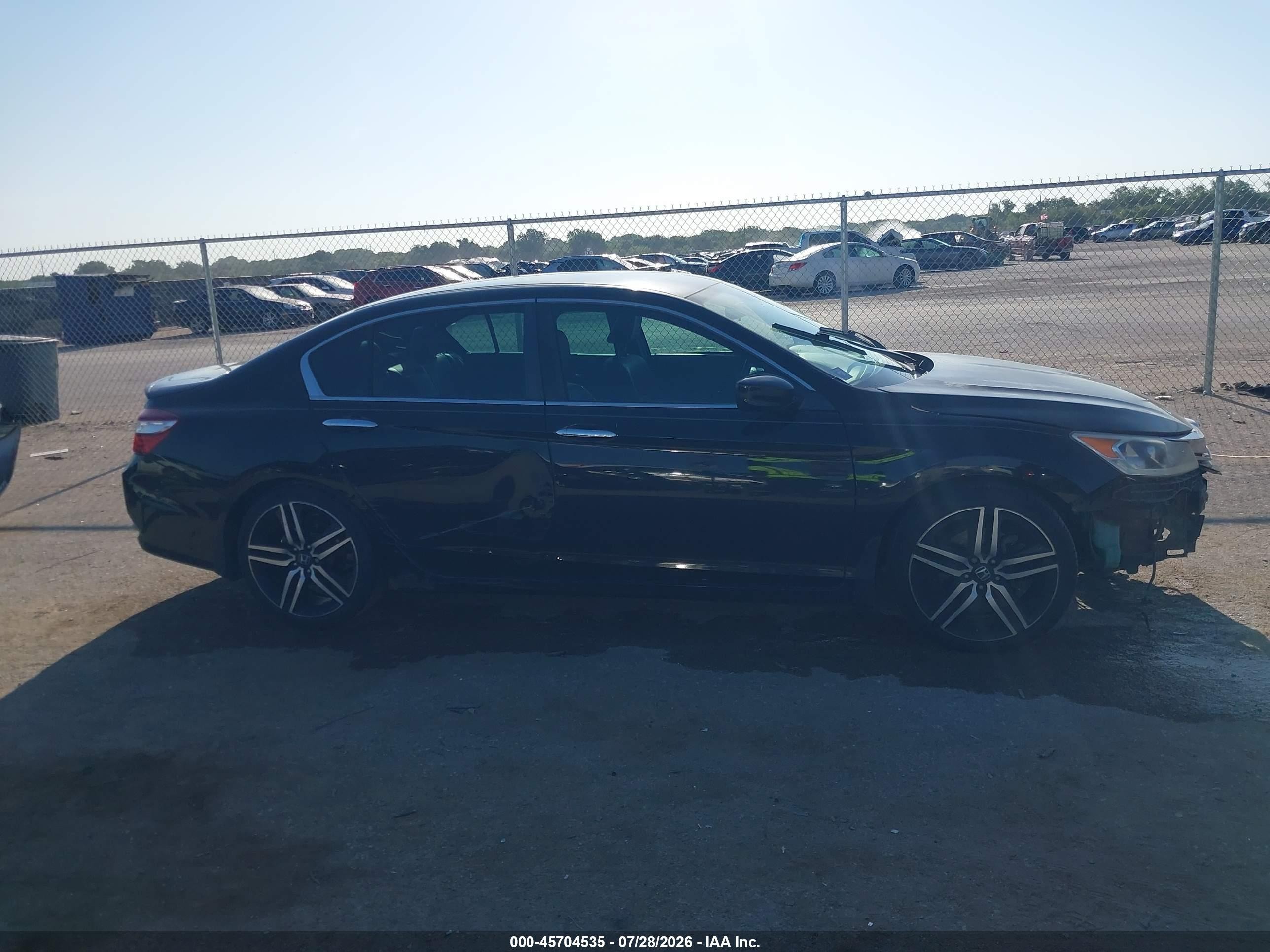 2017 Honda Accord Sport Se Black vin: 1HGCR2E15HA090625