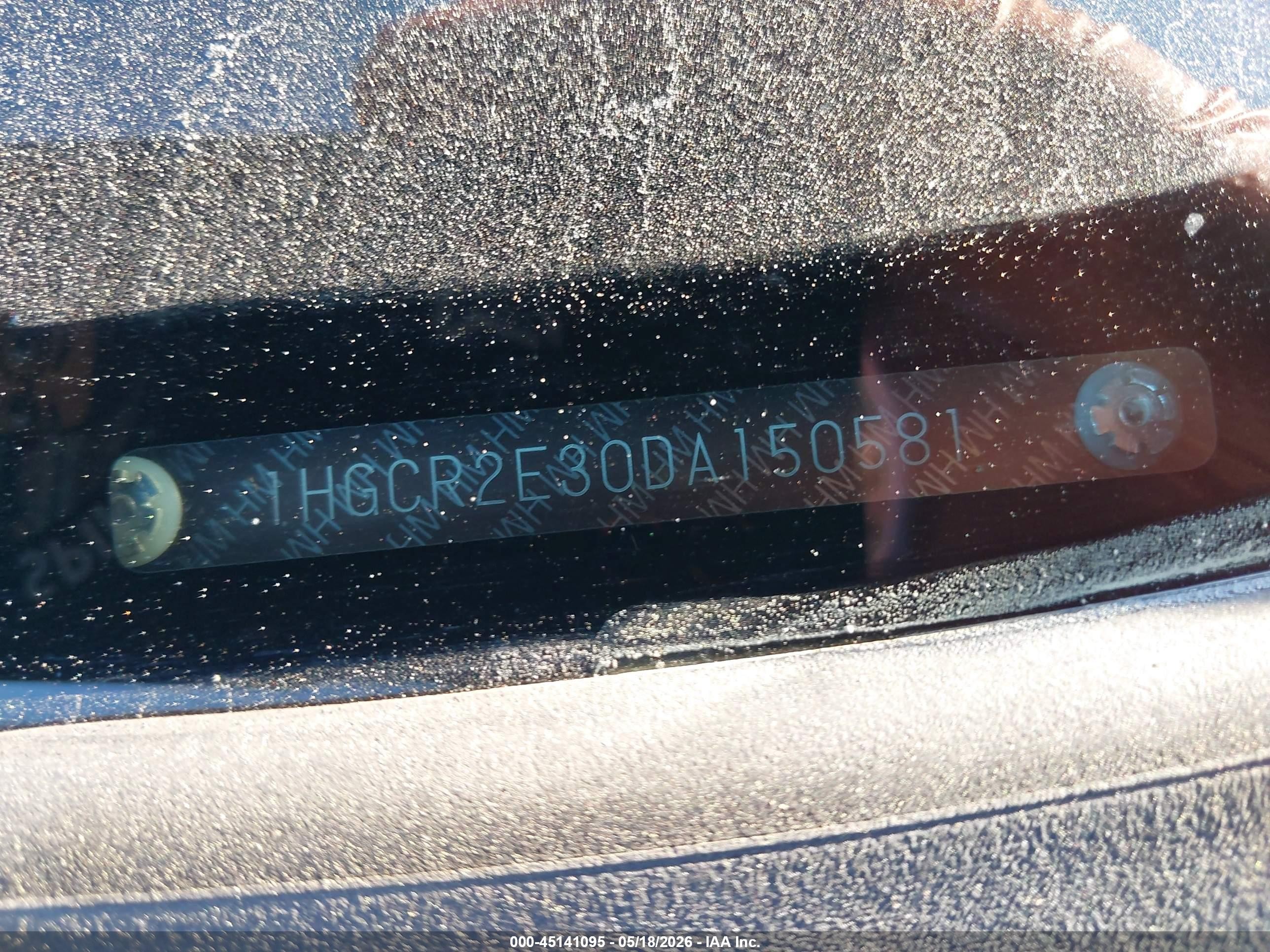 2013 Honda Accord Lx Gray vin: 1HGCR2E30DA150581