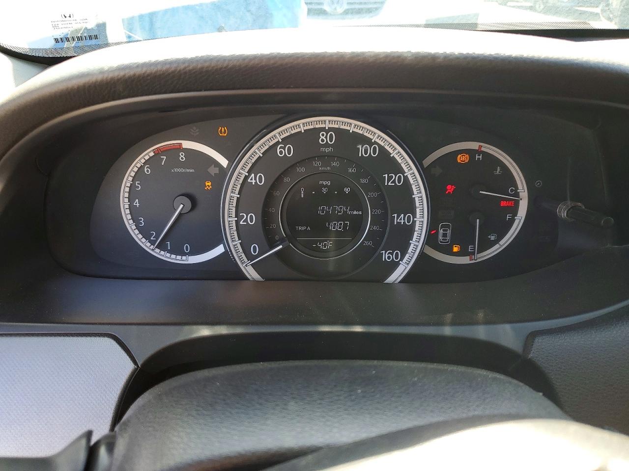 2013 Honda Accord Lx Silver vin: 1HGCR2E30DA208592