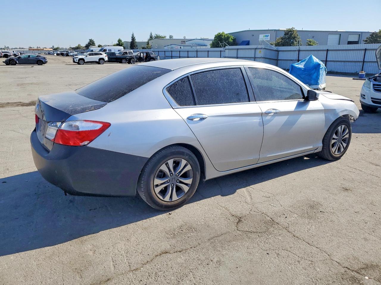 2013 Honda Accord Lx Silver vin: 1HGCR2E30DA208592