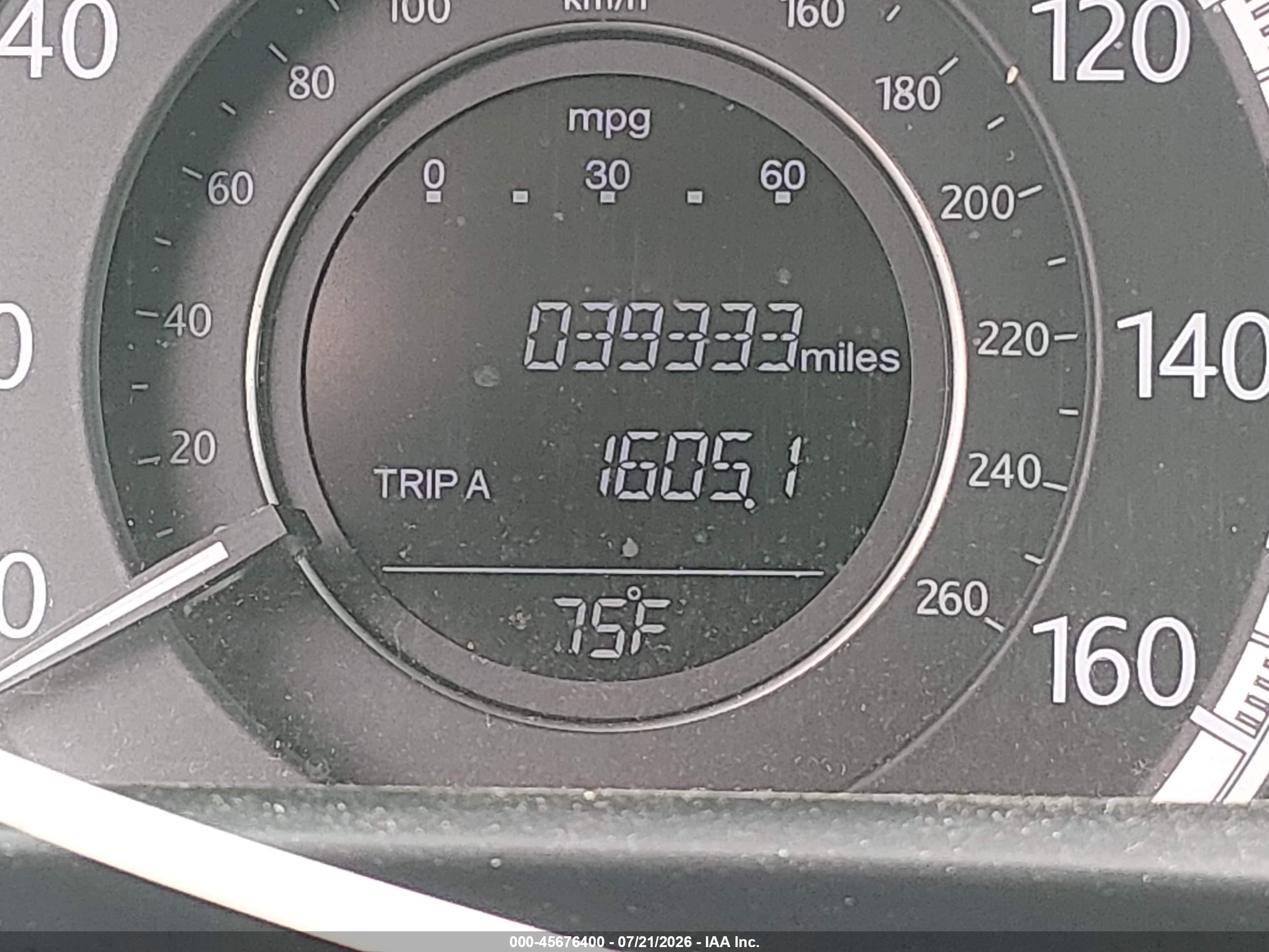 2013 Honda Accord Lx Gray vin: 1HGCR2E30DA263205