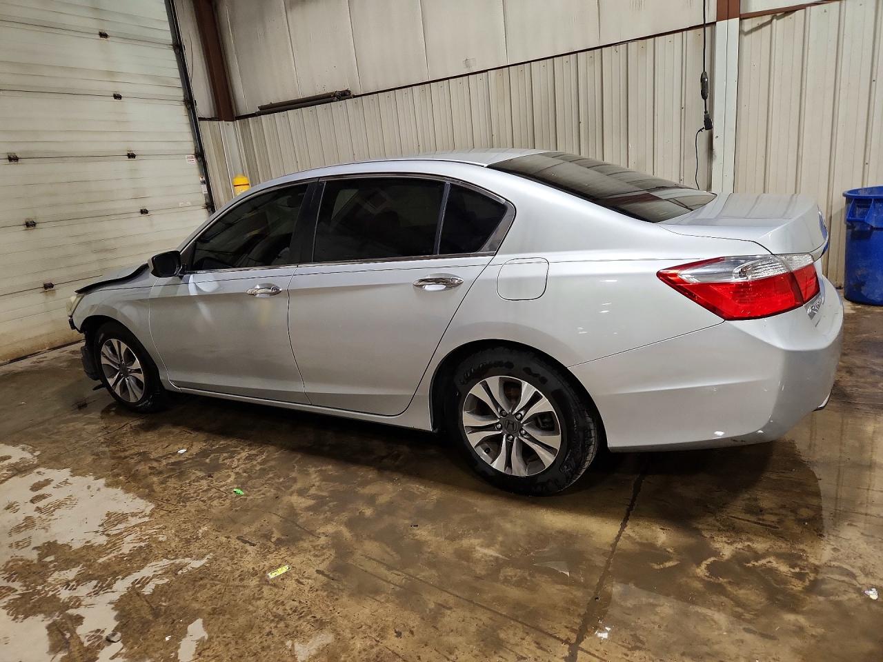 2013 Honda Accord Lx Silver vin: 1HGCR2E37DA053457