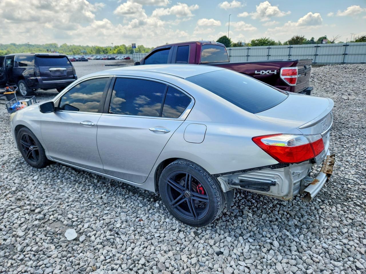 2013 Honda Accord Lx Серебряный vin: 1HGCR2E38DA150618