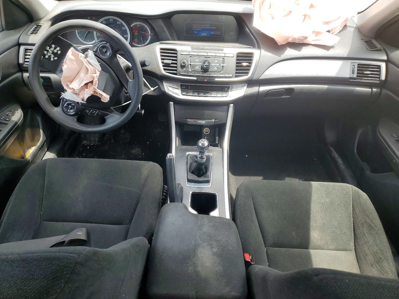2013 Honda Accord Lx Gray vin: 1HGCR2E3XDA188366