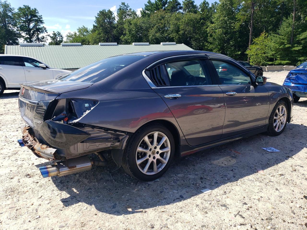 2015 Honda Accord Sport Silver vin: 1HGCR2E50FA170768
