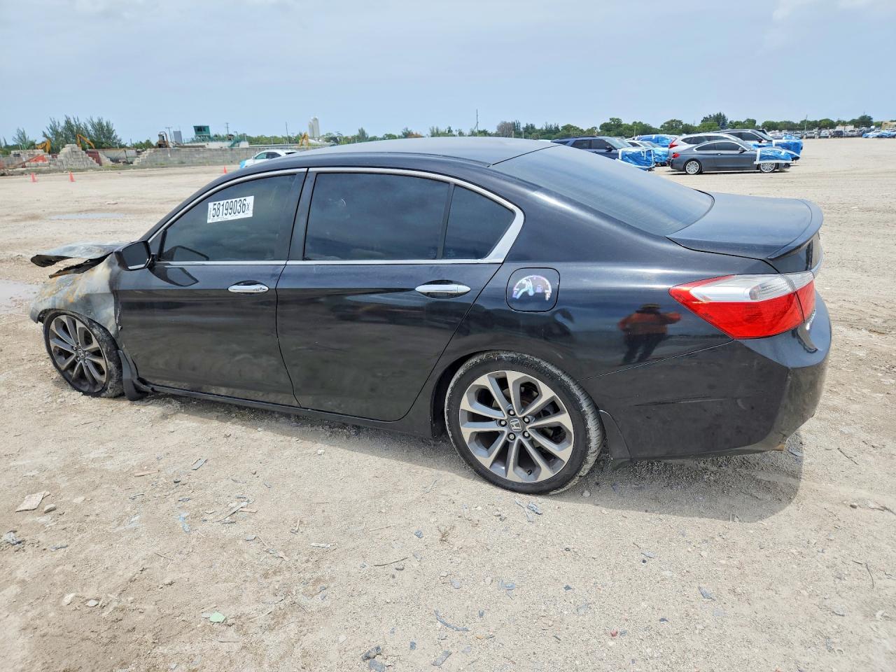2013 Honda Accord Sport Black vin: 1HGCR2E51DA249959