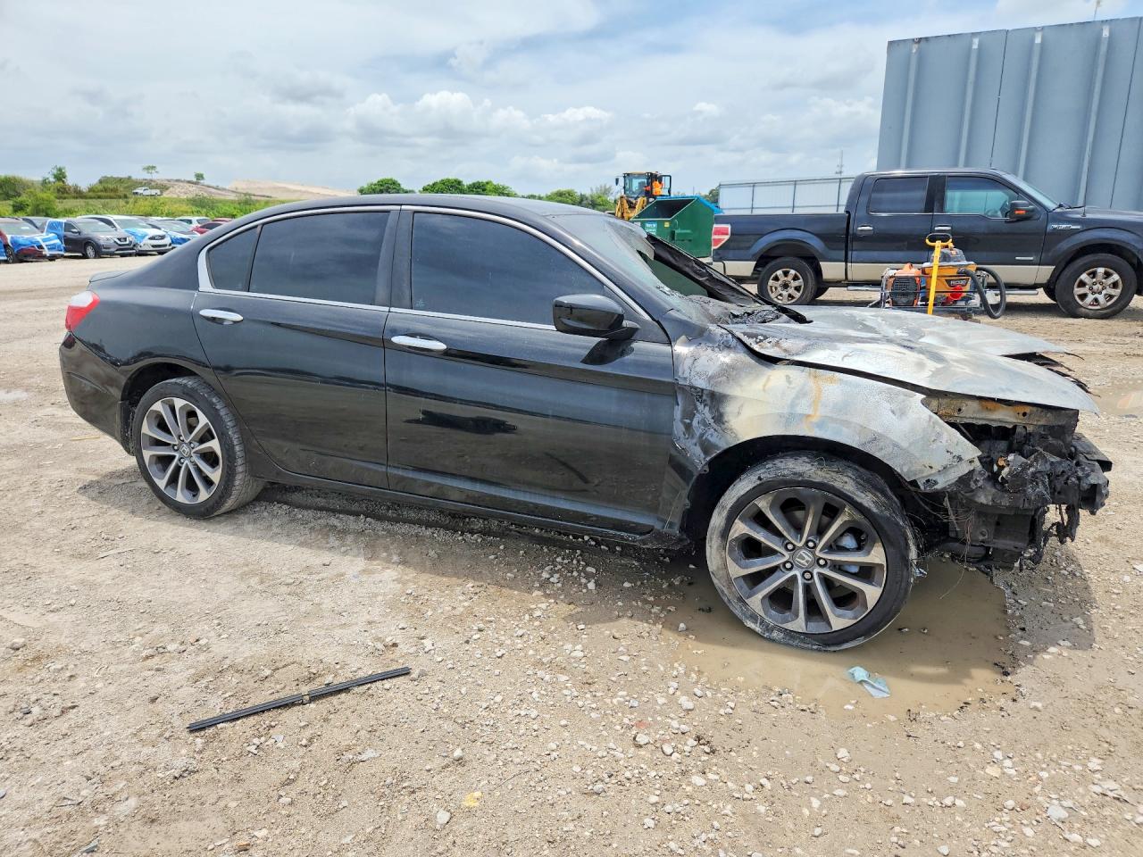 2013 Honda Accord Sport Black vin: 1HGCR2E51DA249959