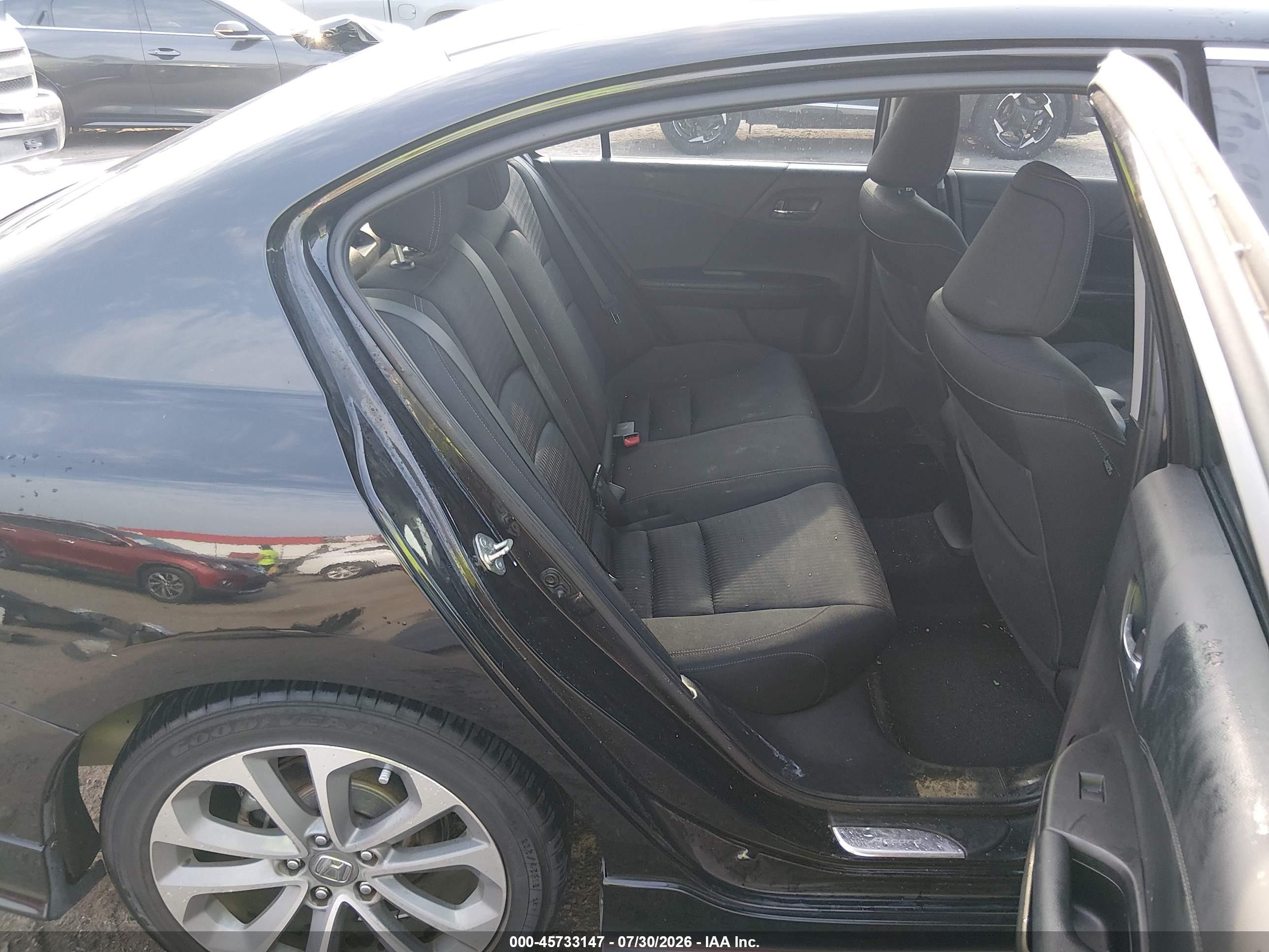 2015 Honda Accord Sport Black vin: 1HGCR2E51FA044371