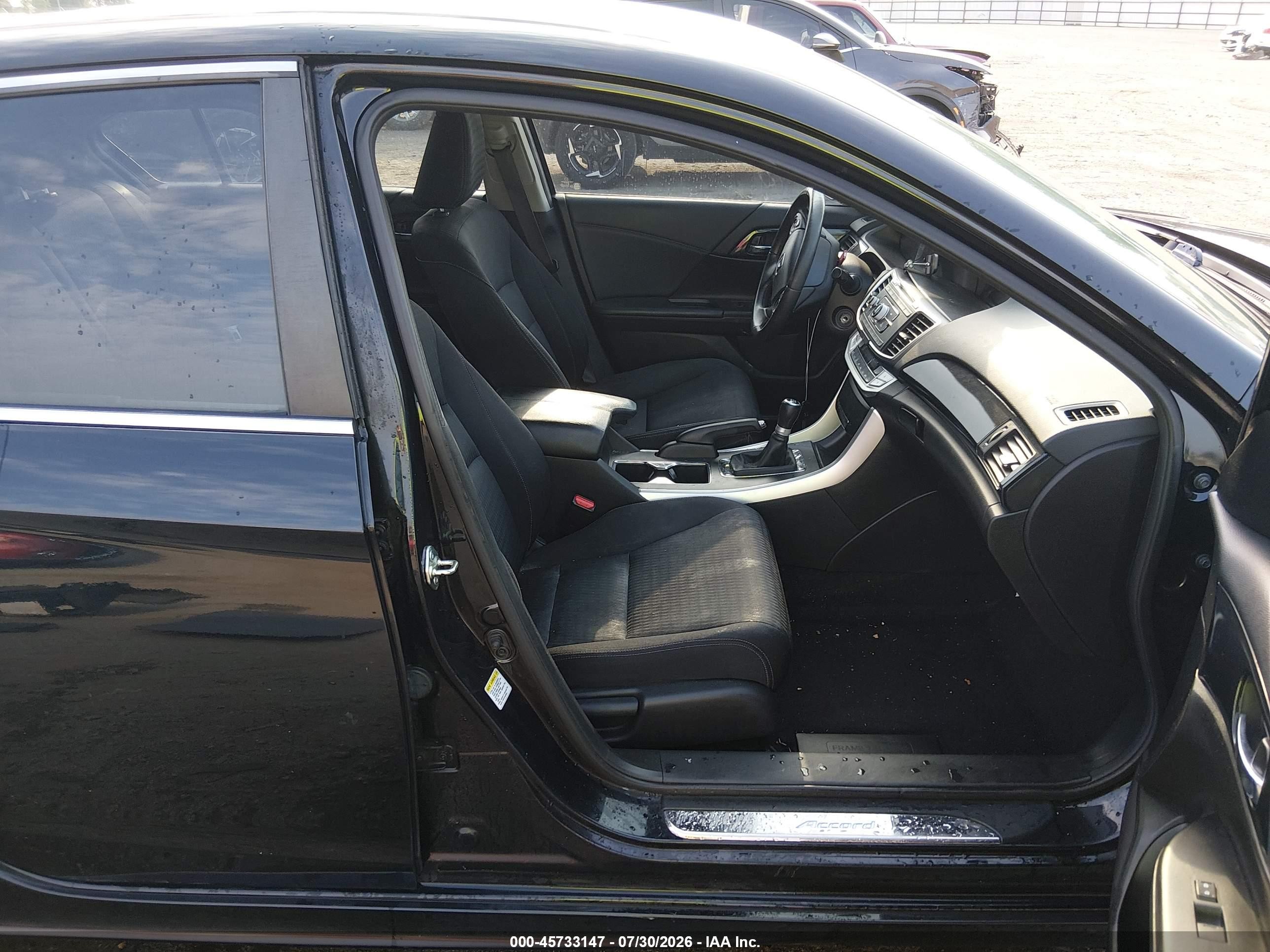 2015 Honda Accord Sport Black vin: 1HGCR2E51FA044371
