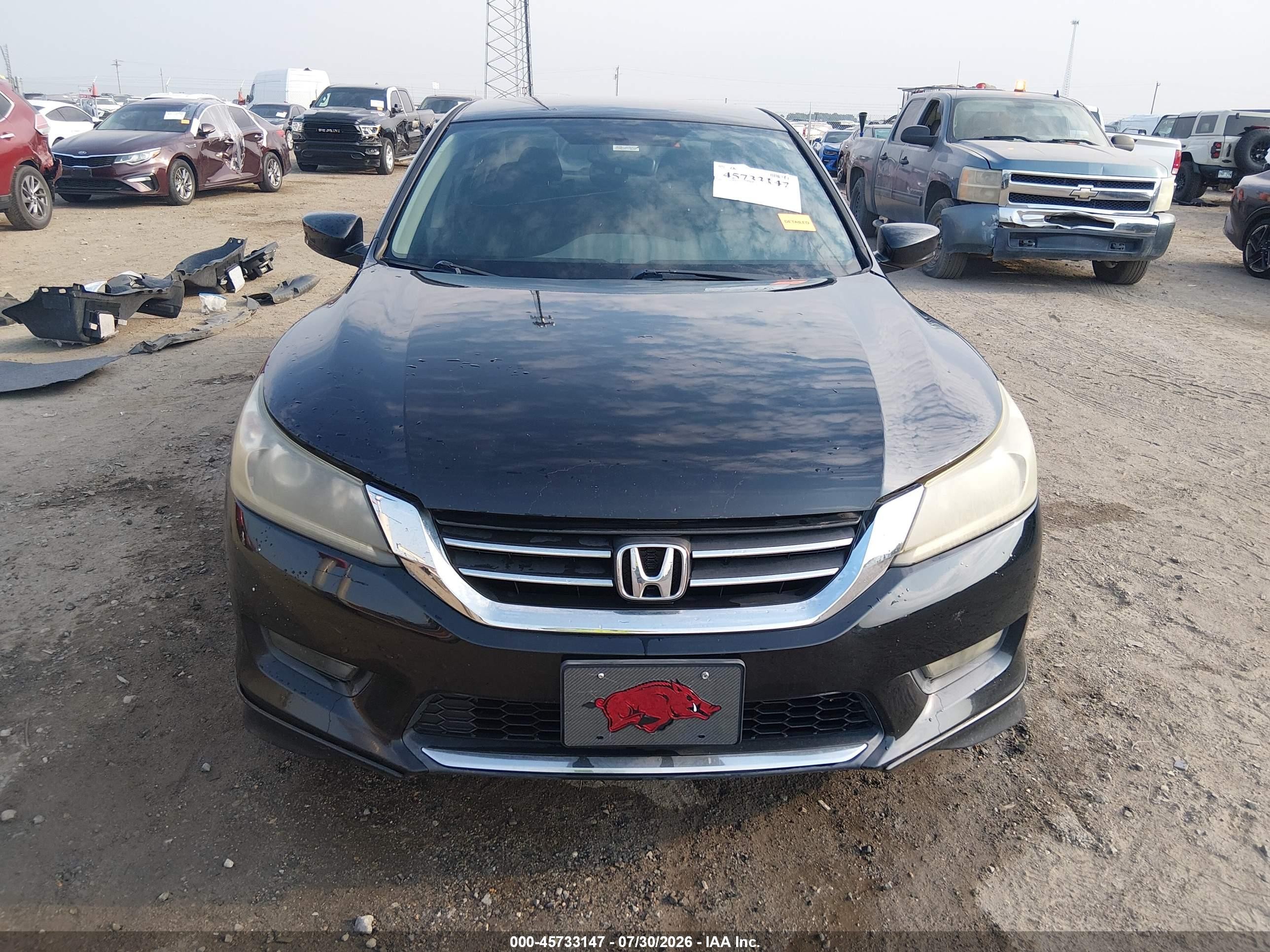 2015 Honda Accord Sport Black vin: 1HGCR2E51FA044371