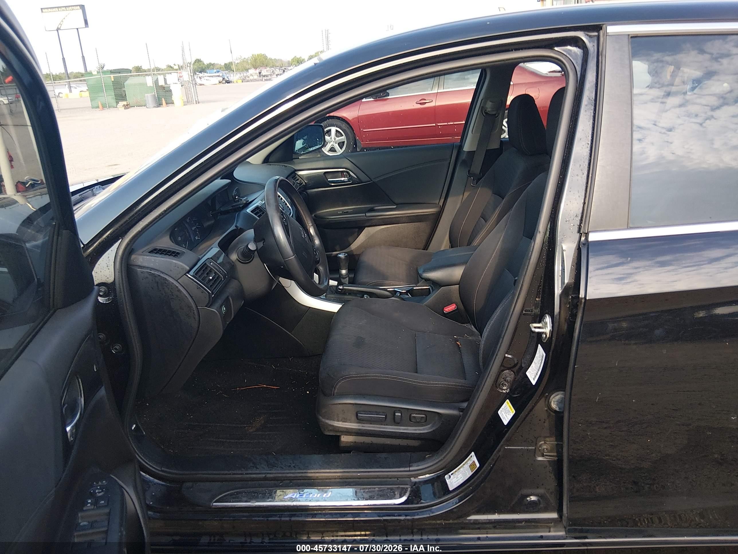 2015 Honda Accord Sport Black vin: 1HGCR2E51FA044371