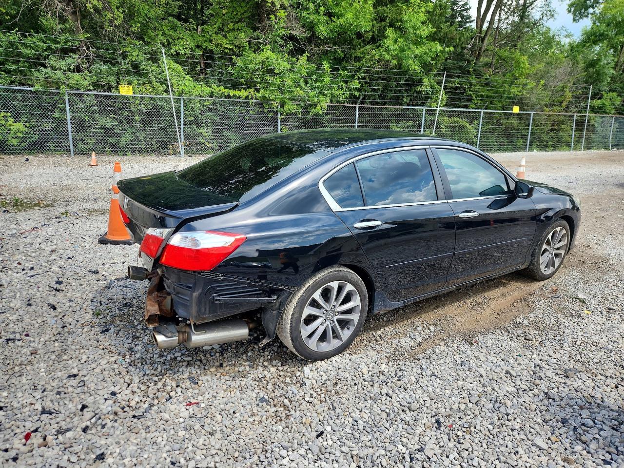 2013 Honda Accord Sport Черный vin: 1HGCR2E53DA234248