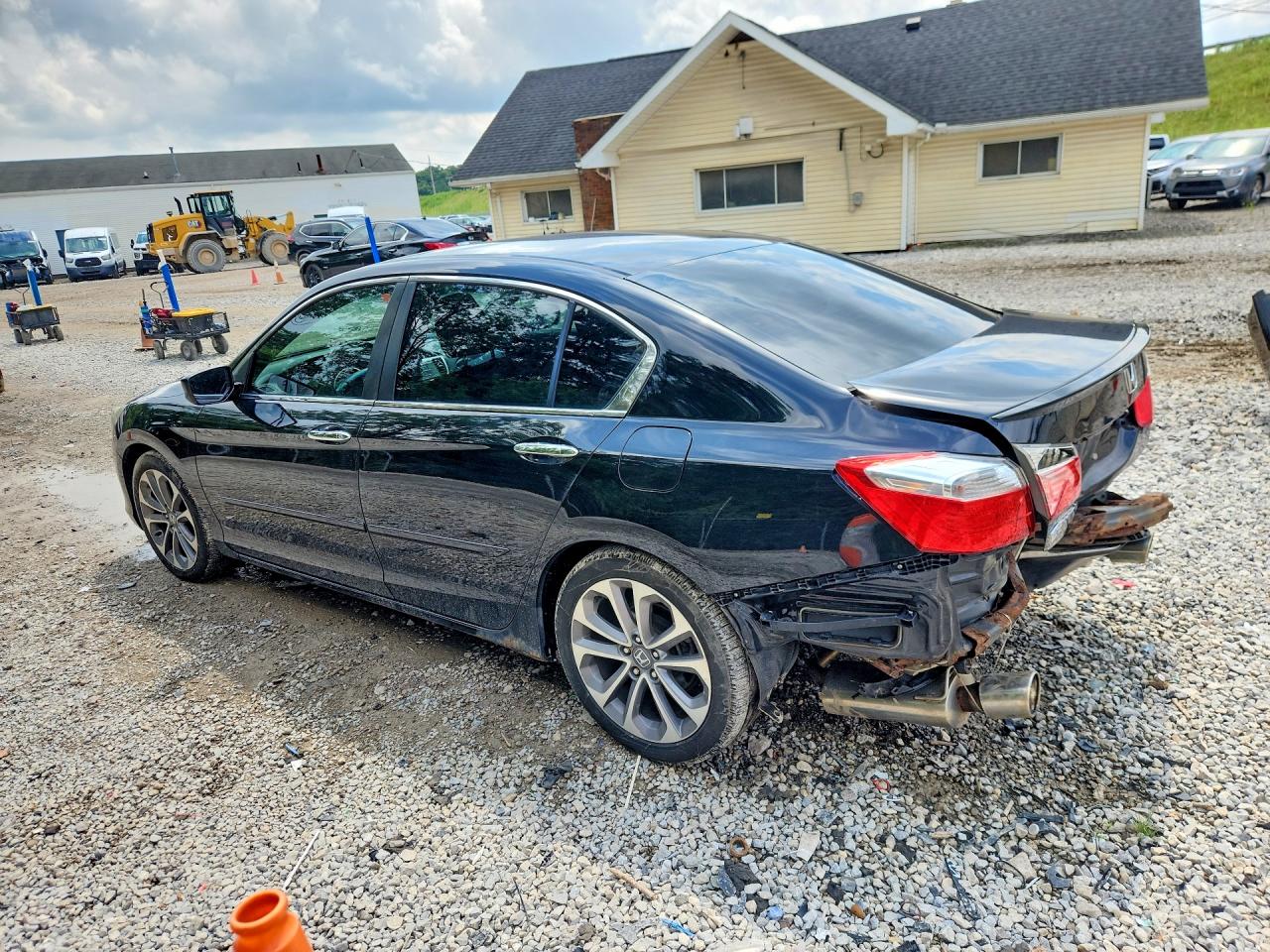 2013 Honda Accord Sport Черный vin: 1HGCR2E53DA234248