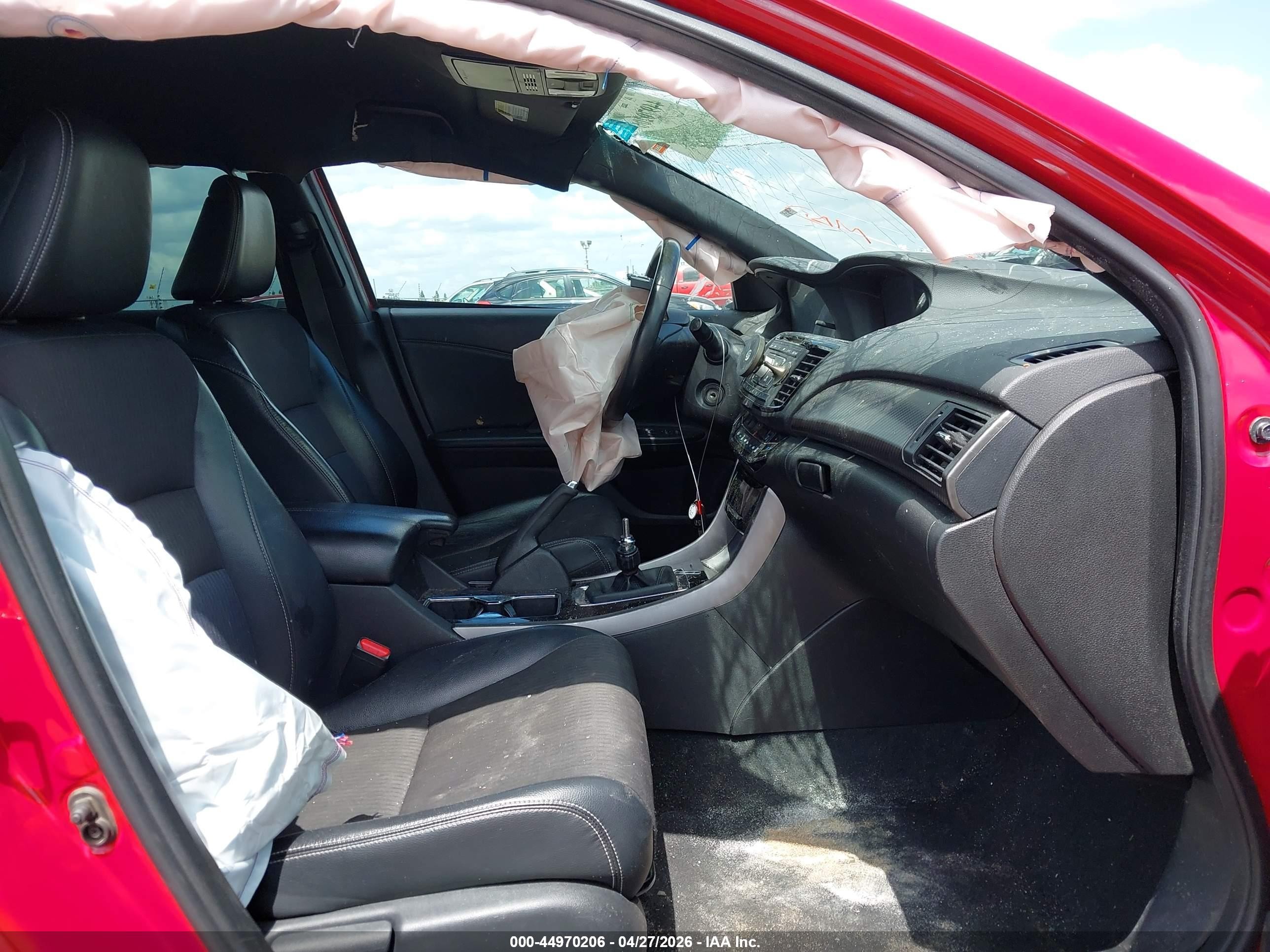 2016 Honda Accord Sport Red vin: 1HGCR2E55GA021600