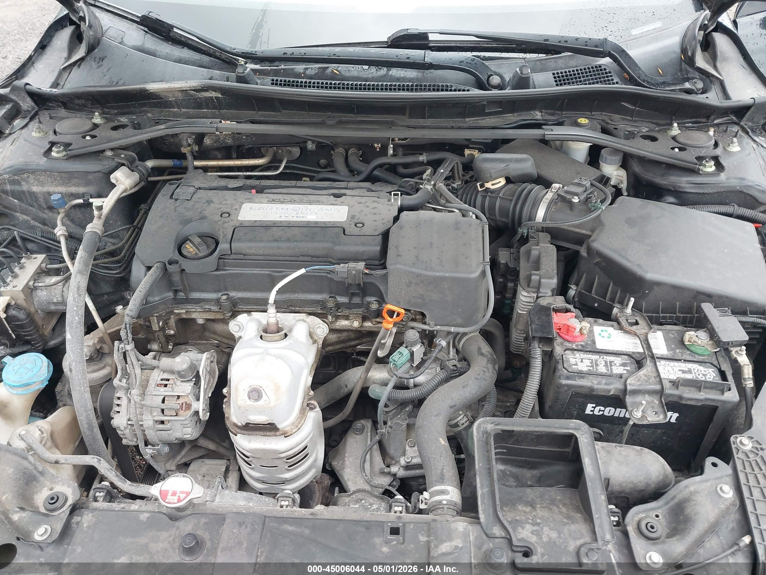 2015 Honda Accord Sport Black vin: 1HGCR2E57FA015263