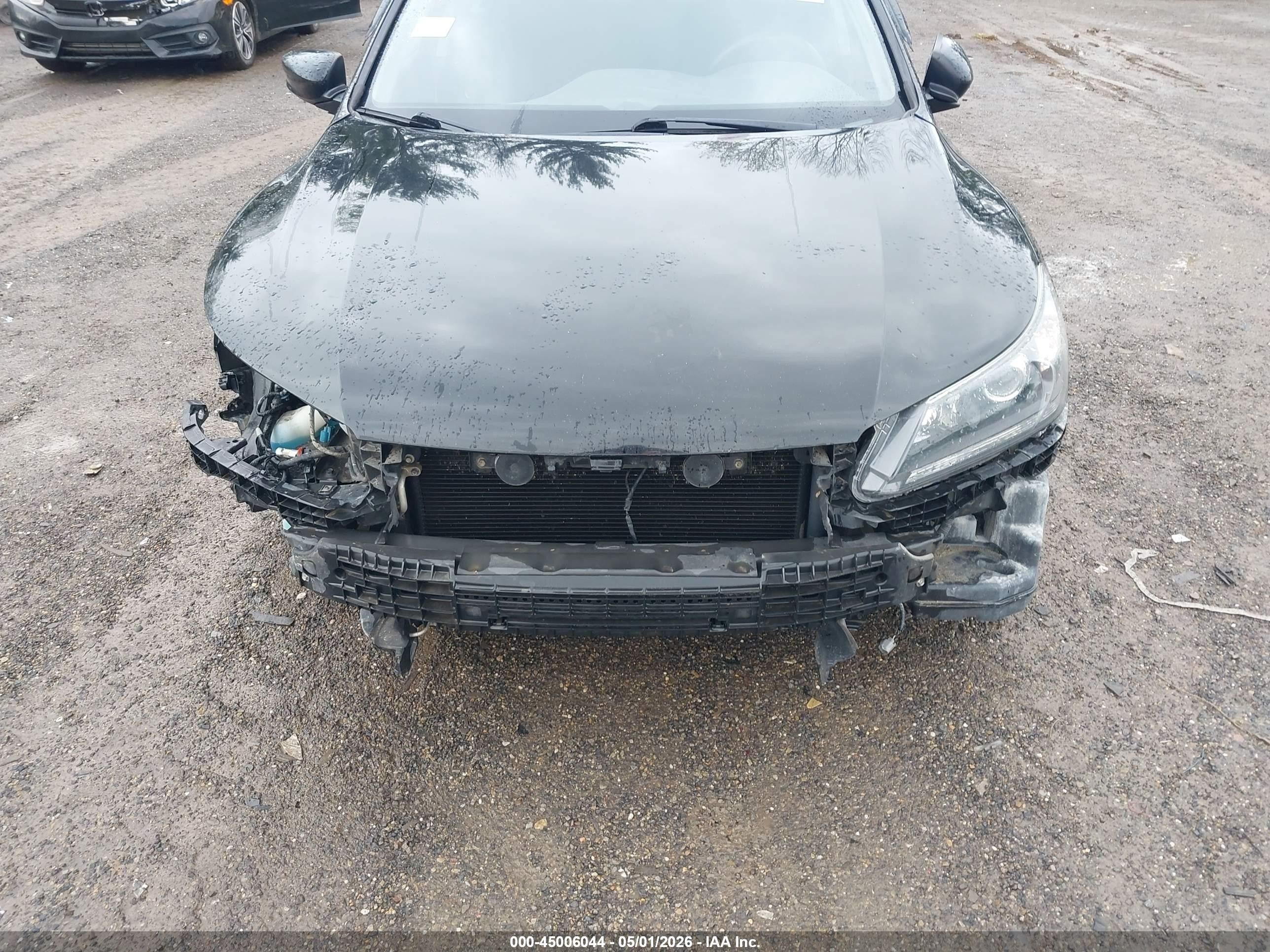 2015 Honda Accord Sport Black vin: 1HGCR2E57FA015263