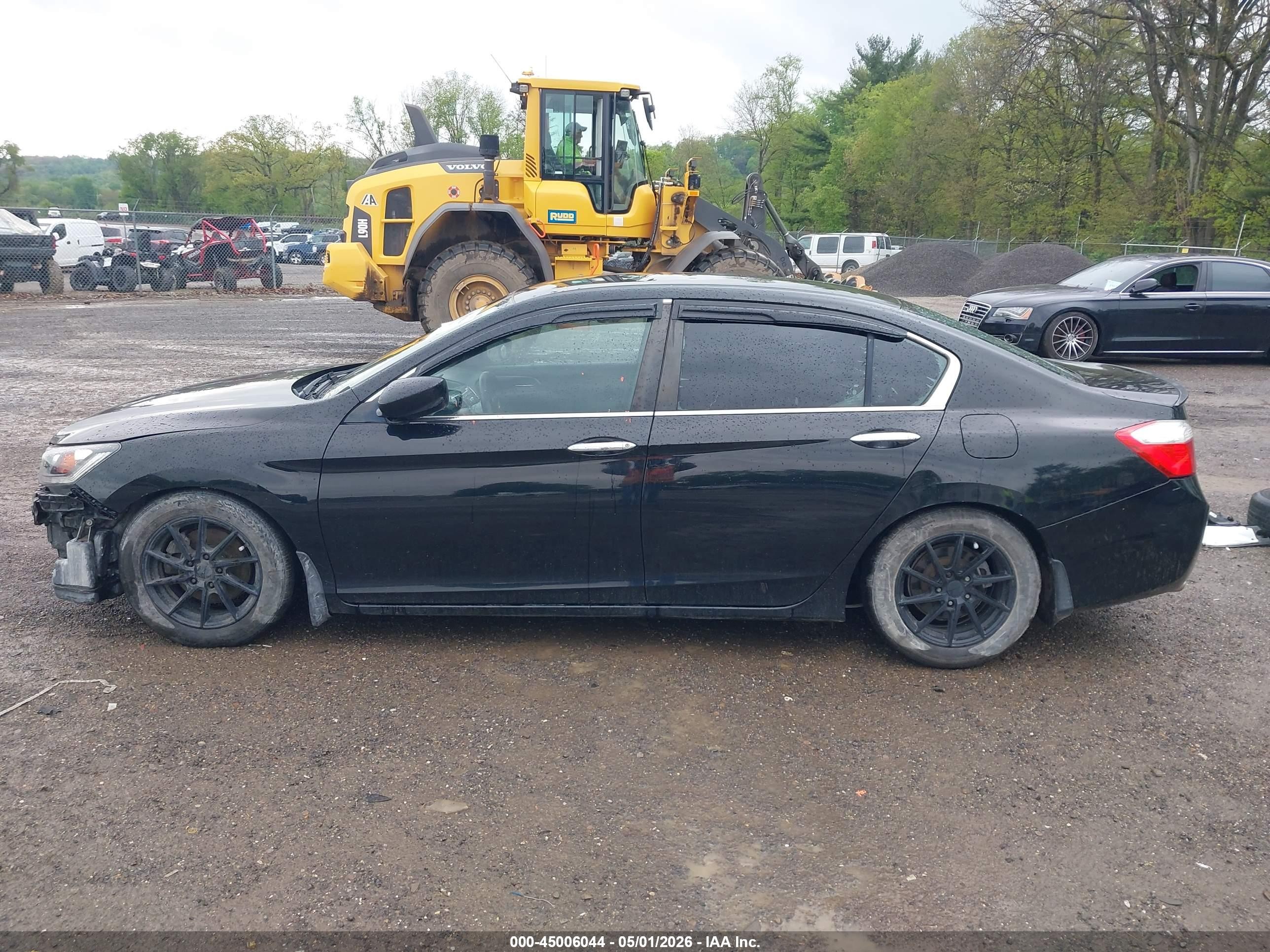 2015 Honda Accord Sport Black vin: 1HGCR2E57FA015263