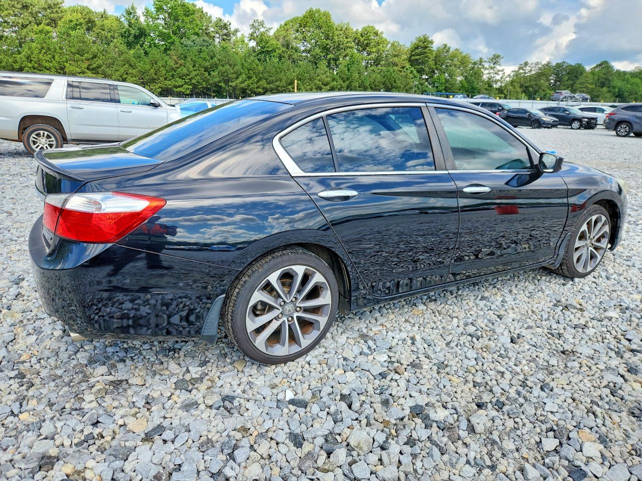 2013 Honda Accord Sport Черный vin: 1HGCR2E58DA240093