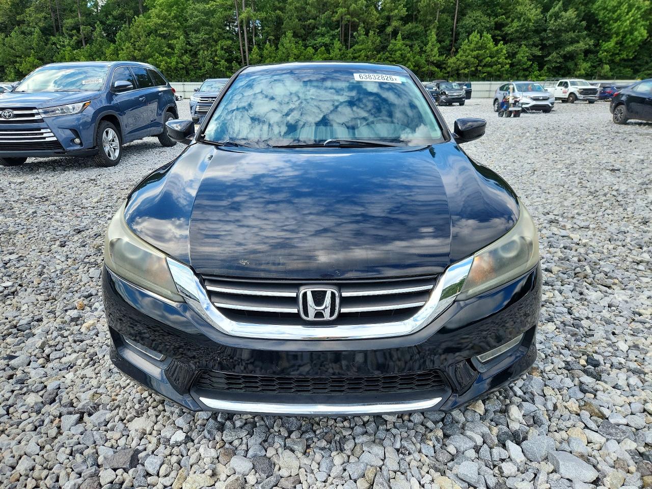 2013 Honda Accord Sport Черный vin: 1HGCR2E58DA240093