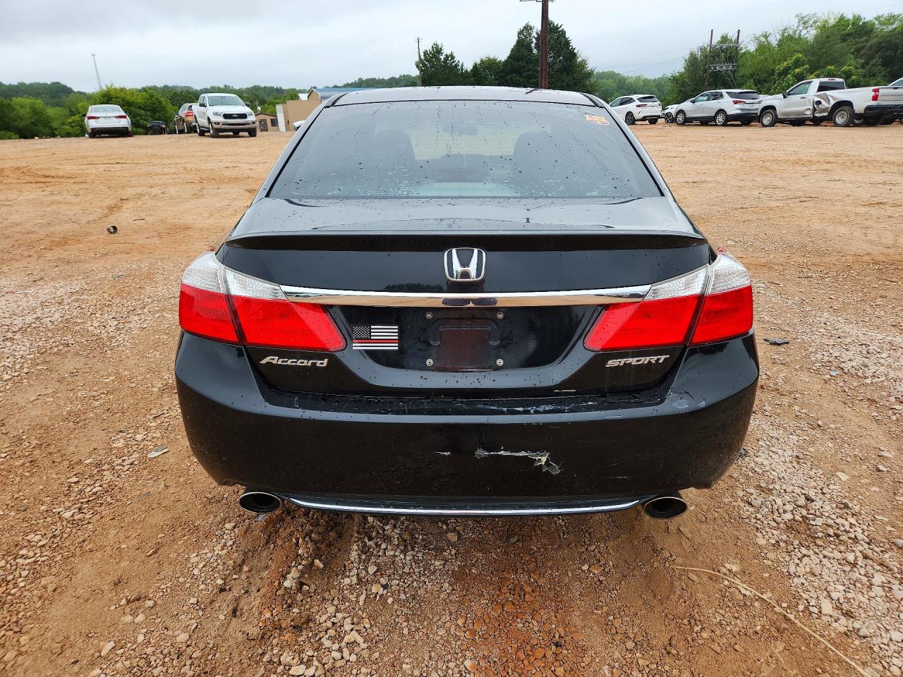 2013 Honda Accord Sport Black vin: 1HGCR2E5XDA106346