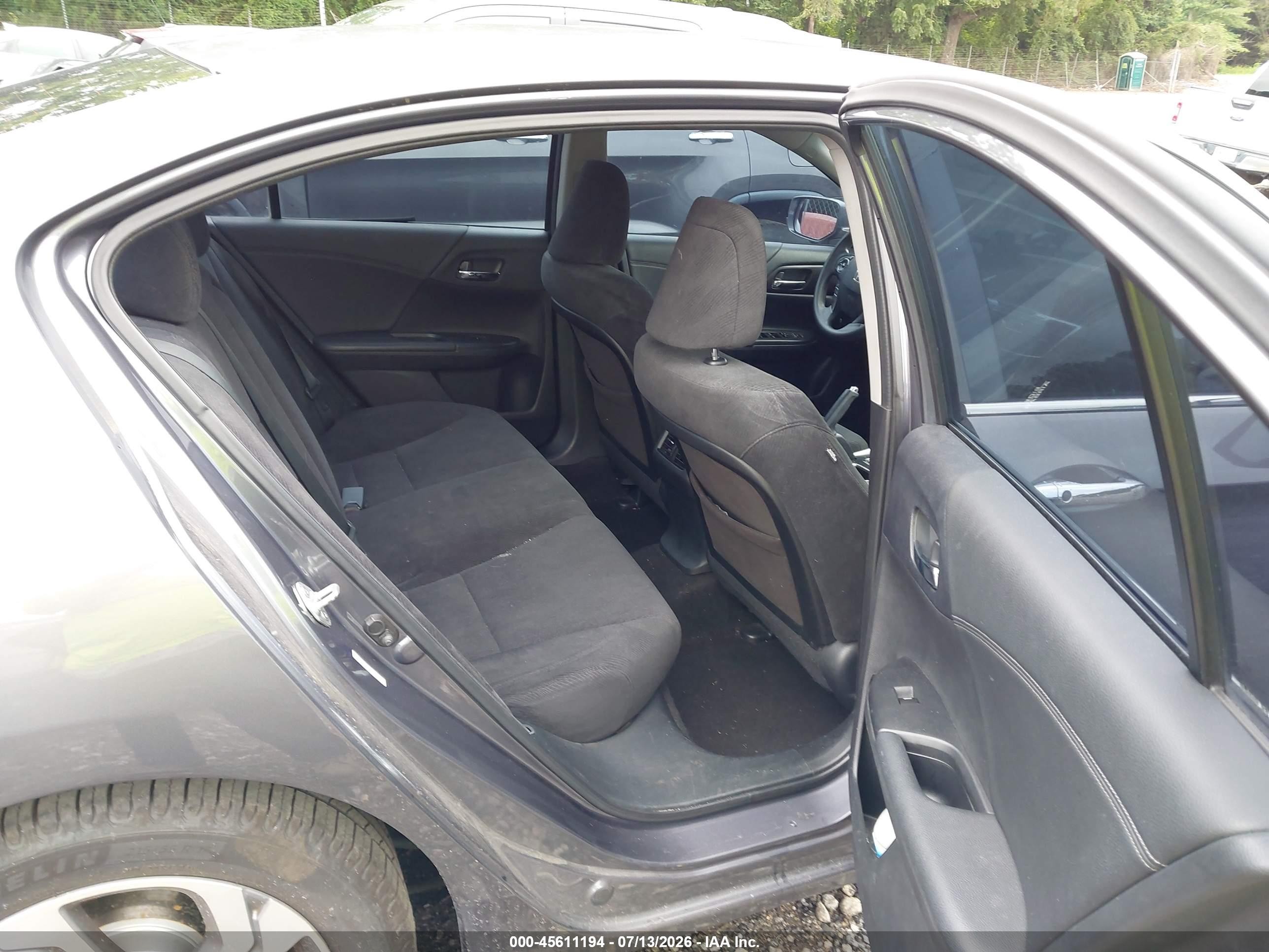 2013 Honda Accord Ex Серый vin: 1HGCR2E70DA157016