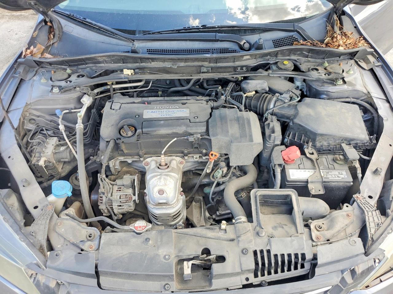 2013 Honda Accord Ex Gray vin: 1HGCR2E72DA107153