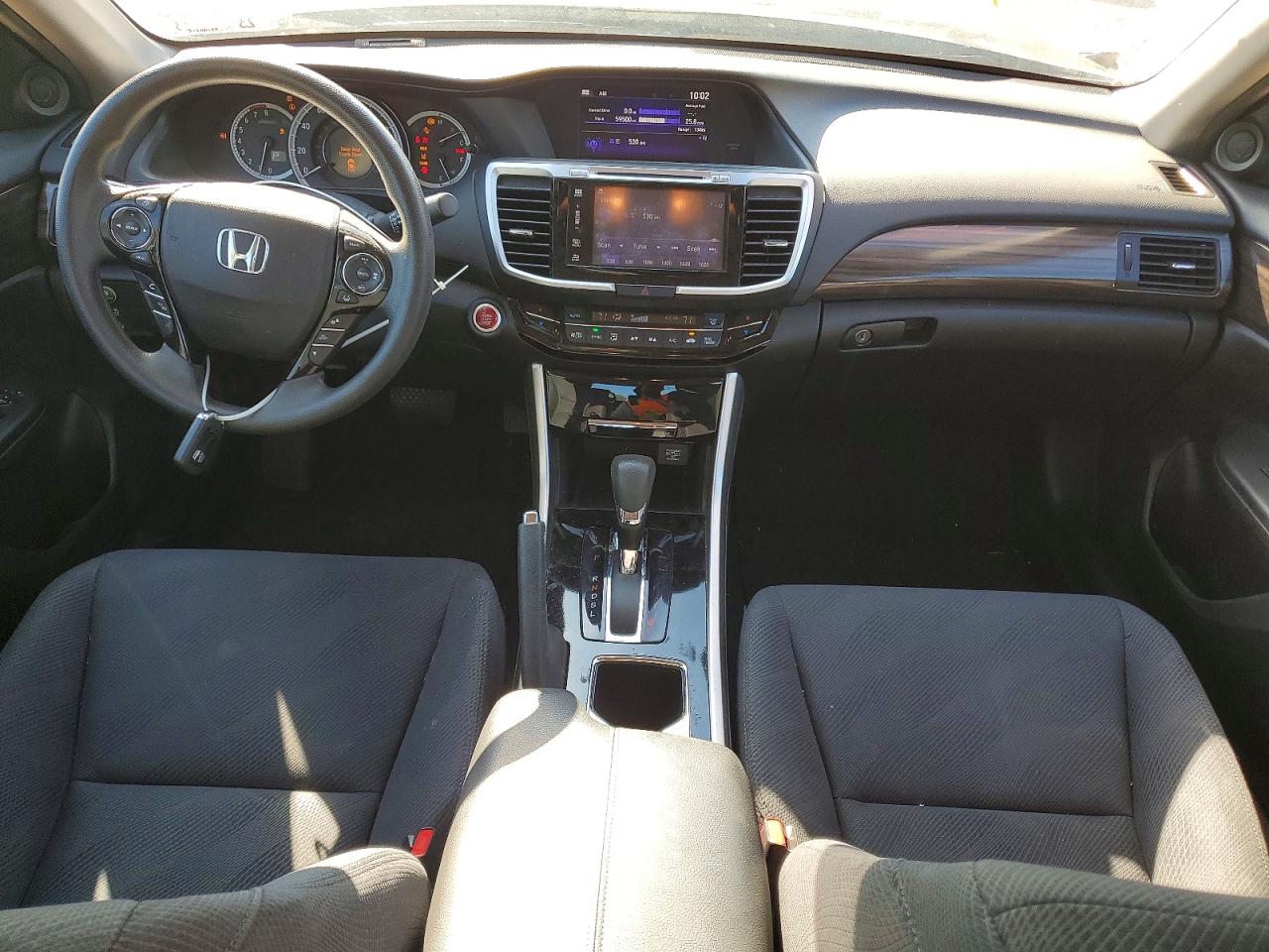 2016 Honda Accord Ex Черный vin: 1HGCR2F03GA029908