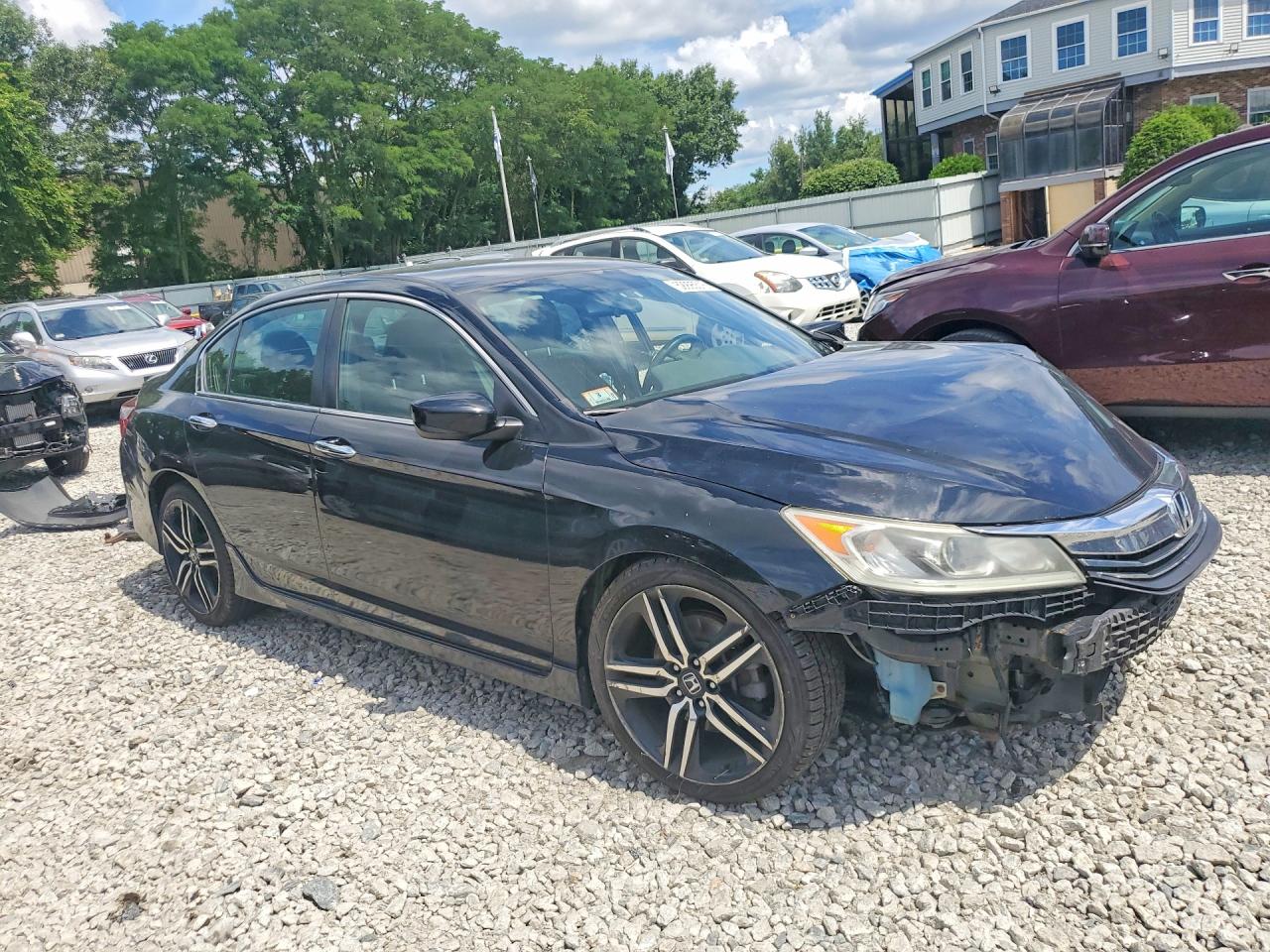 2017 Honda Accord Sport Special Edition Black vin: 1HGCR2F10HA037183