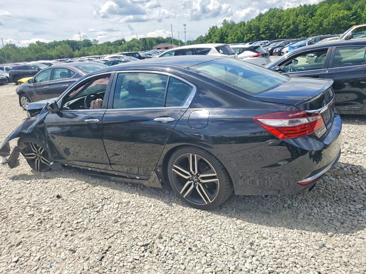 2017 Honda Accord Sport Special Edition Black vin: 1HGCR2F10HA037183