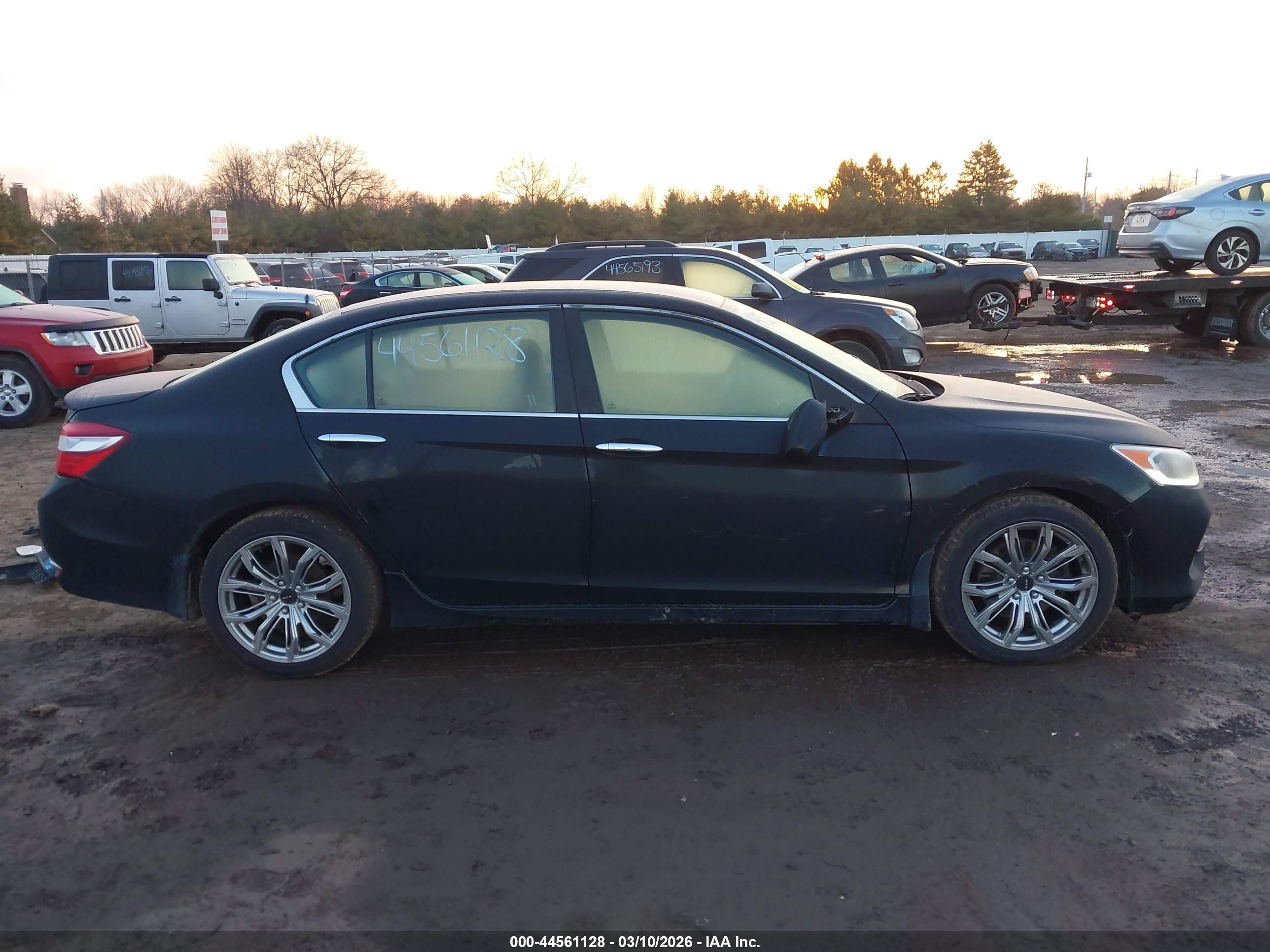 2017 Honda Accord Sport Se Black vin: 1HGCR2F10HA119673