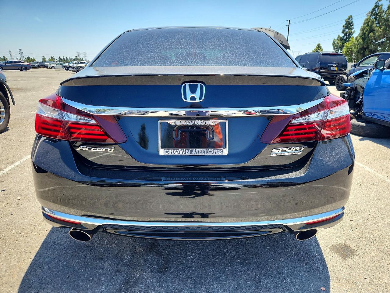2017 Honda Accord Sport Special Edition Black vin: 1HGCR2F11HA020666