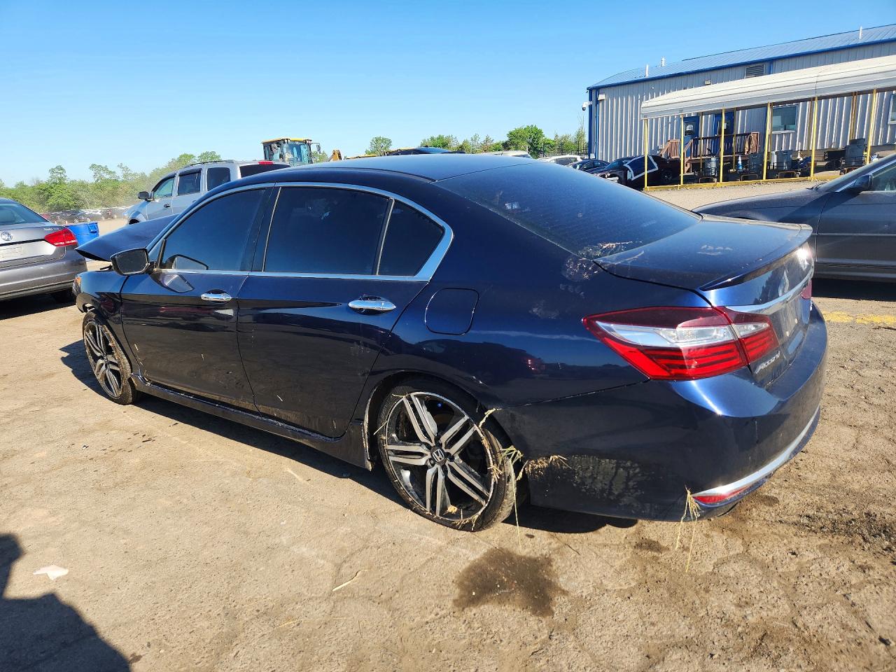 2017 Honda Accord Sport Special Edition Blue vin: 1HGCR2F11HA048015