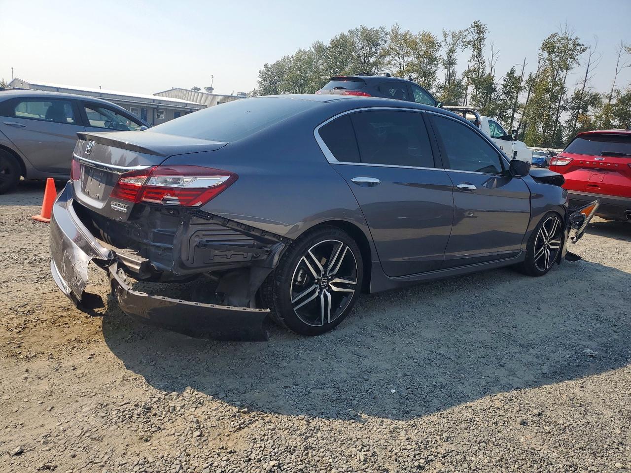 2017 Honda Accord Sport Special Edition Charcoal vin: 1HGCR2F11HA137633