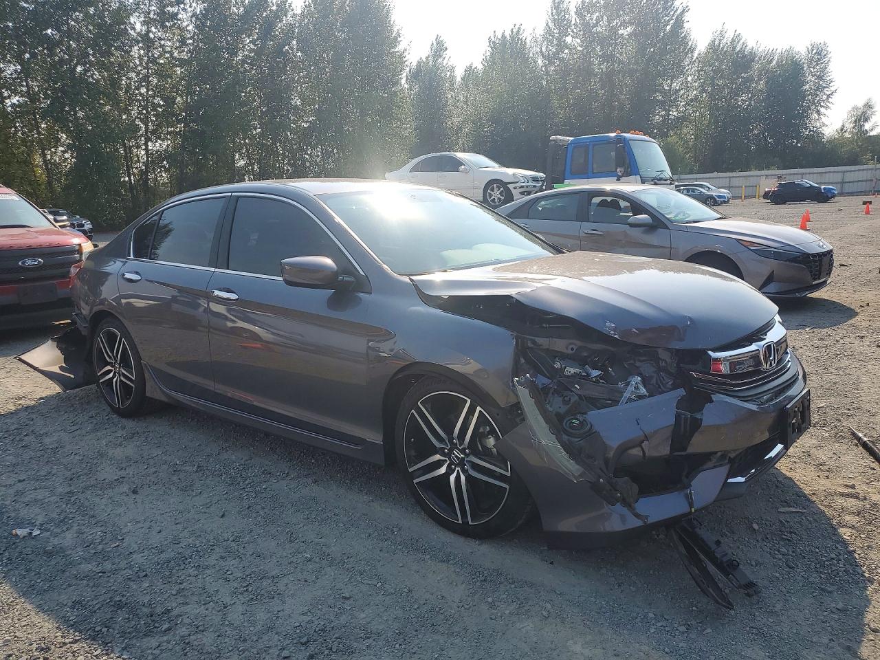 2017 Honda Accord Sport Special Edition Charcoal vin: 1HGCR2F11HA137633