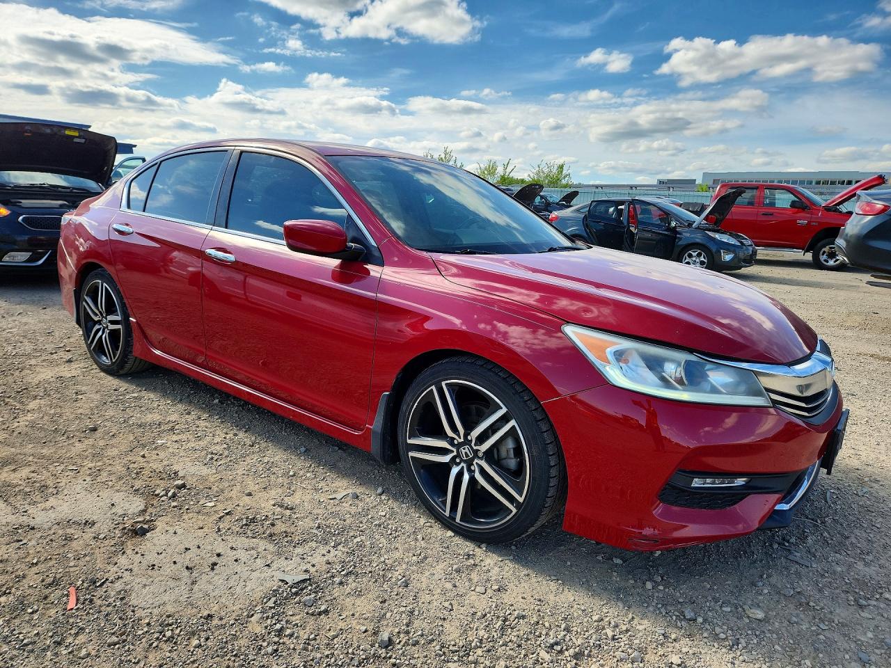 2017 Honda Accord Sport Special Edition Red vin: 1HGCR2F11HA256489