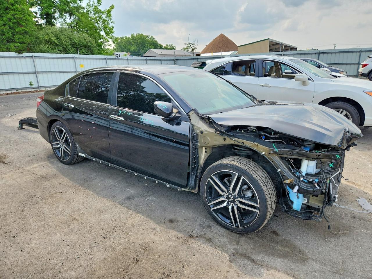 2017 Honda Accord Sport Special Edition Black vin: 1HGCR2F12HA025777